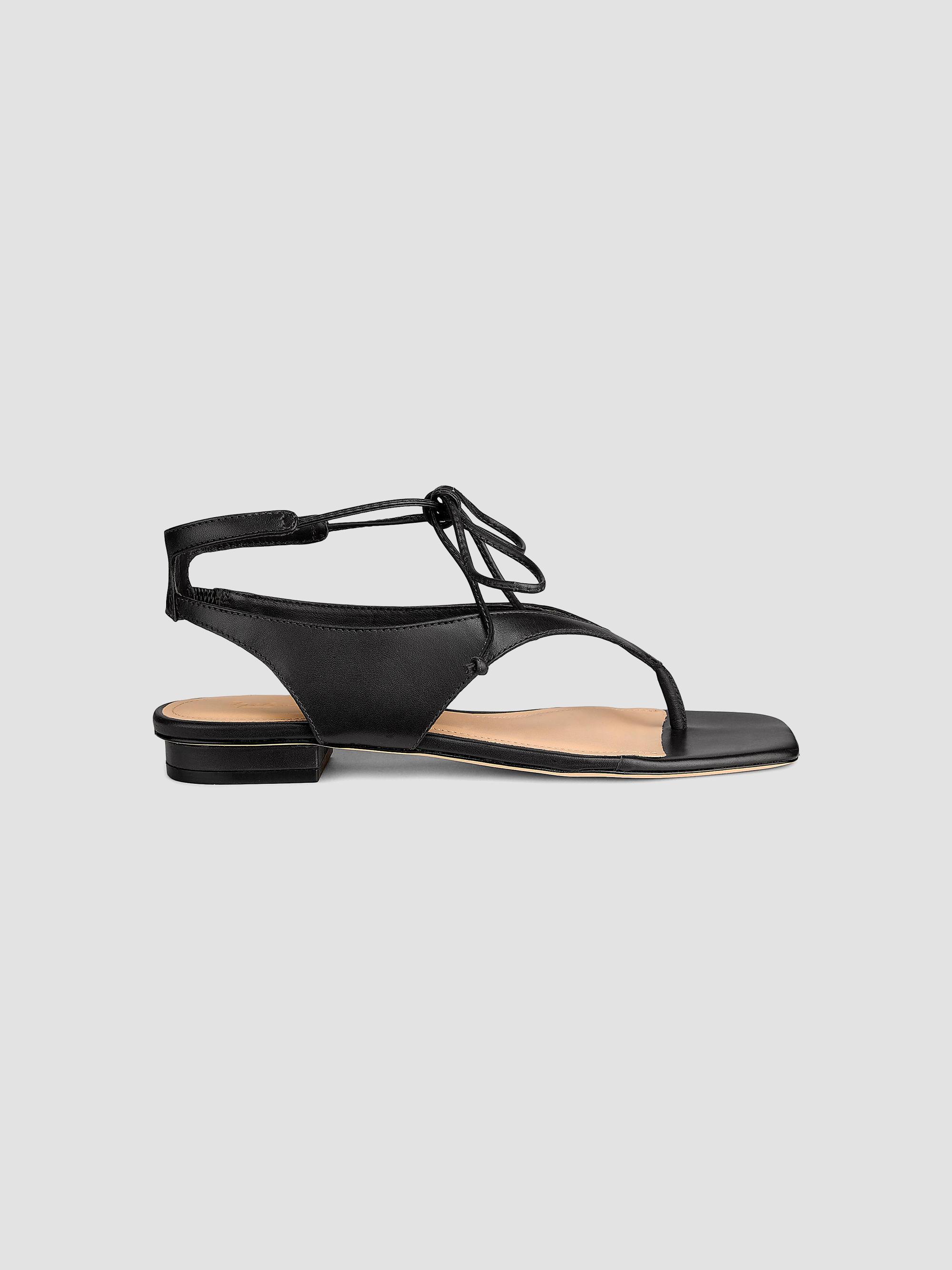 22élevé Leather Ankle-Wrap Sandals | Saks Fifth Avenue
