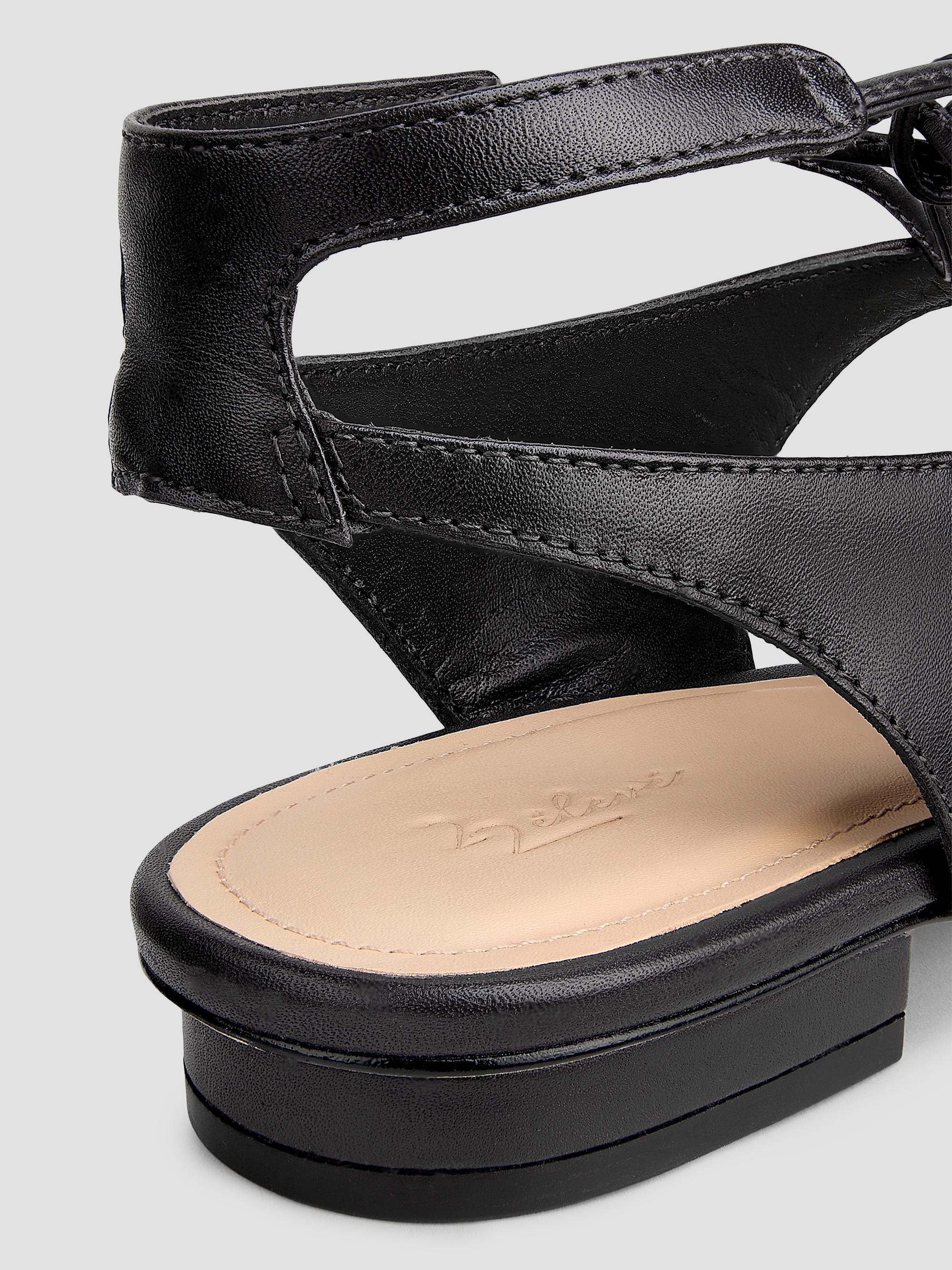 22élevé Leather Ankle-Wrap Sandals | Saks Fifth Avenue