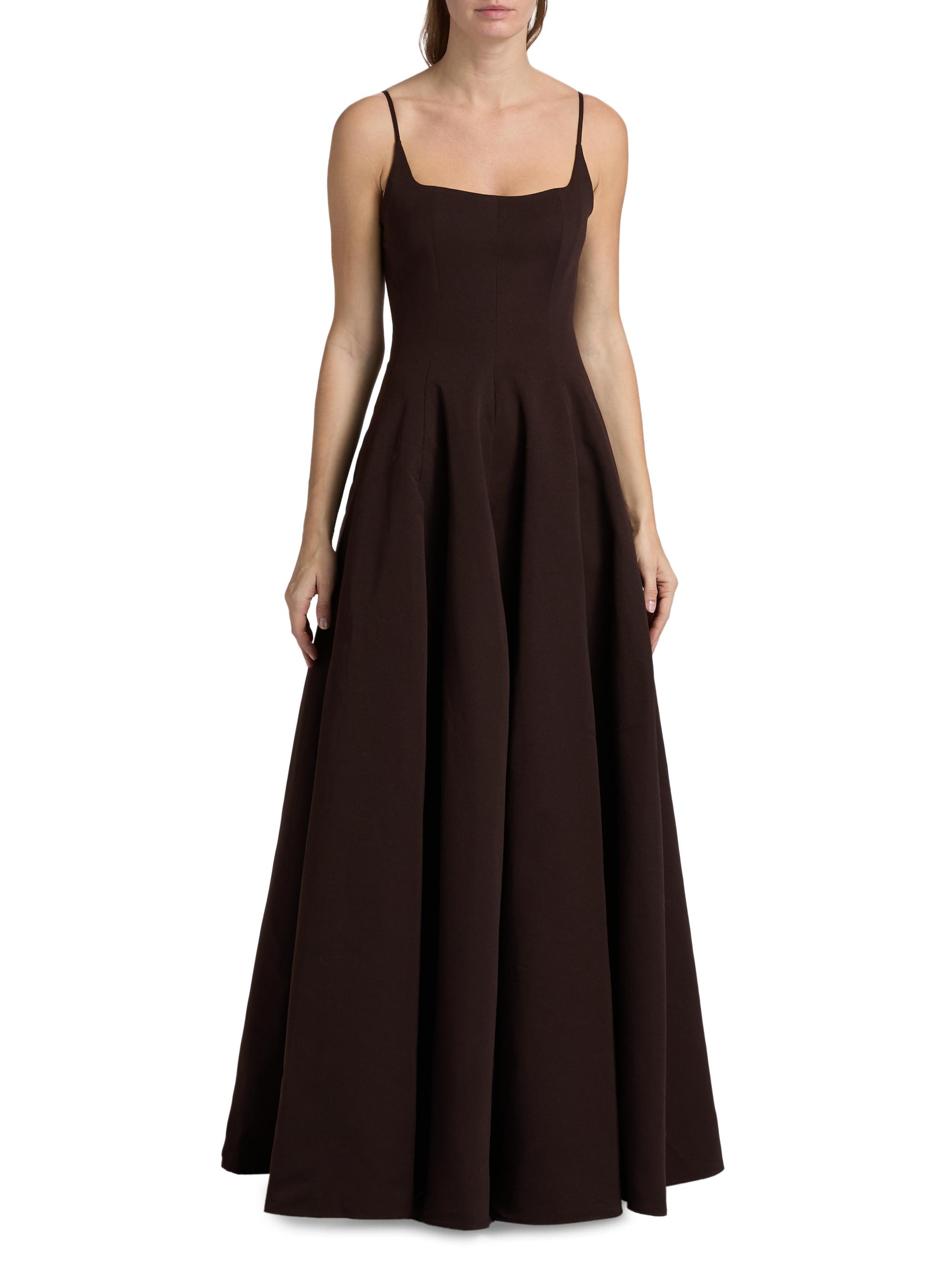 staud bridal joy cotton blend maxi dress Bridal Joy cotton-blend maxi dress in white - Staud