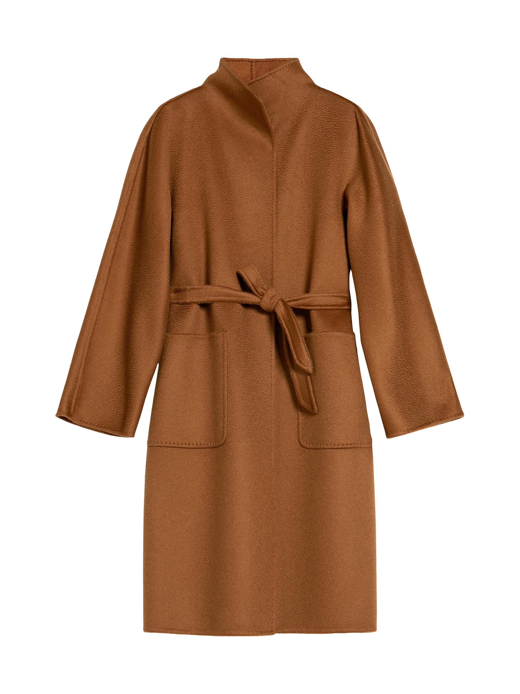 Max Mara Women's Midi Cashmere Cardigan Coat - Black