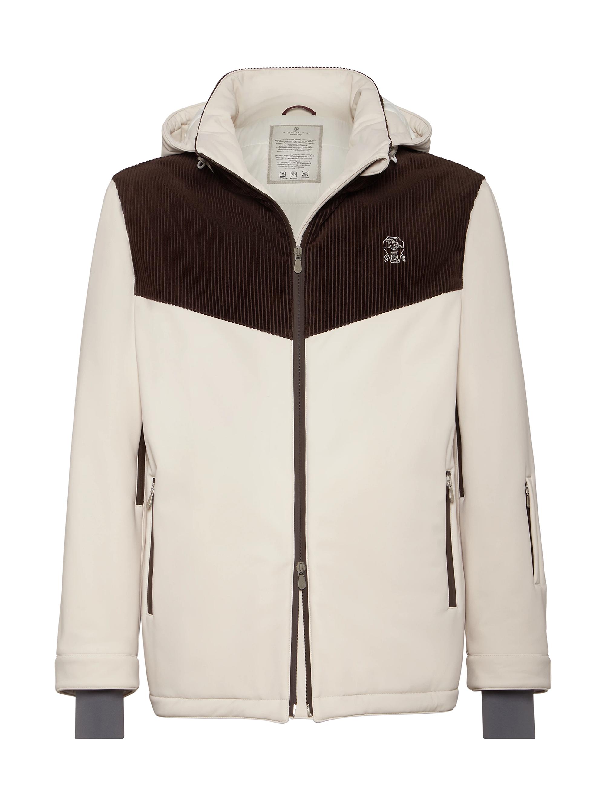 Brunello Cucinelli Techno Fabric and Cotton Corduroy Mountain