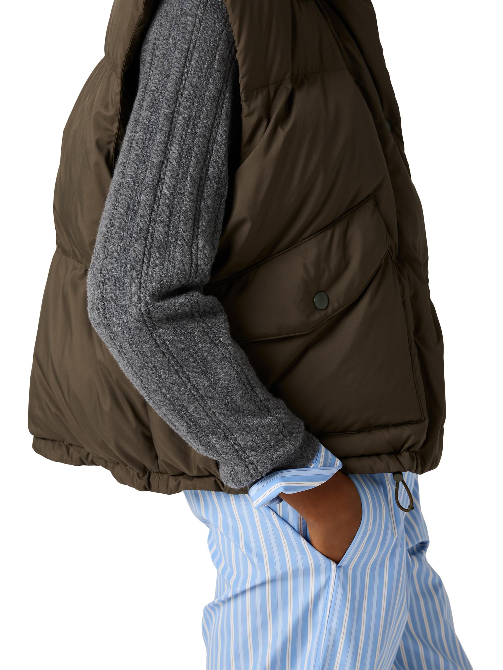 Miu Miu Technical Pongé Down Vest | Saks Fifth Avenue