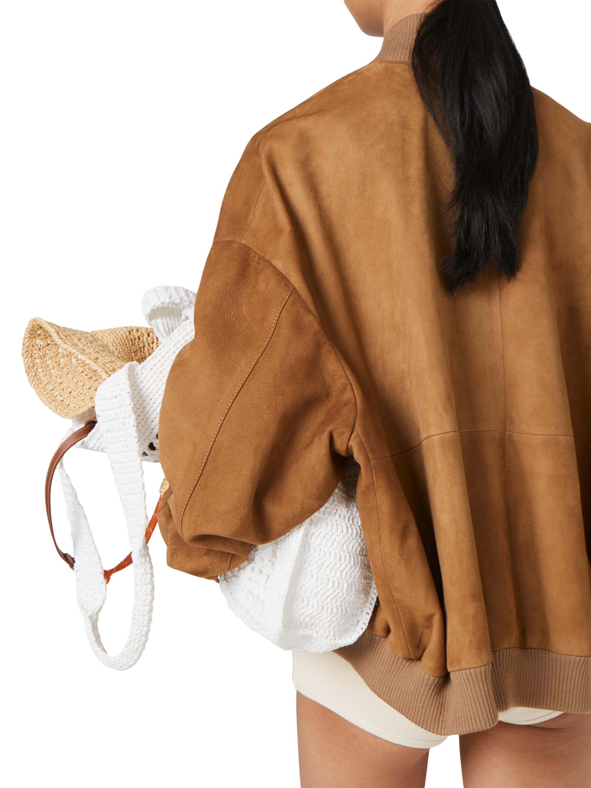 Miu Miu Suede Nappa Leather Jacket | Saks Fifth Avenue