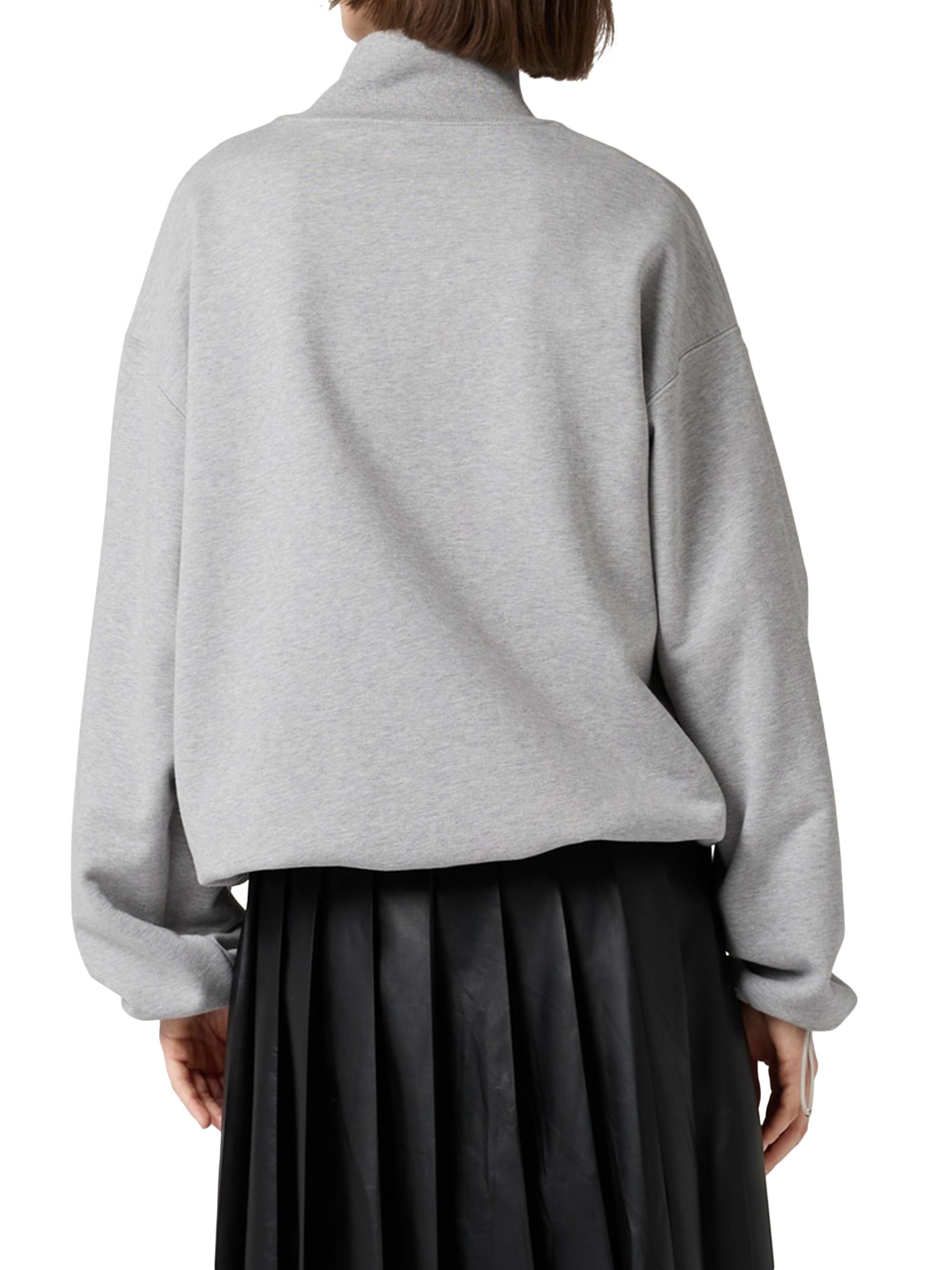 Miu Miu Cotton Fleece Zipper Sweatshirt | Saks Fifth Avenue