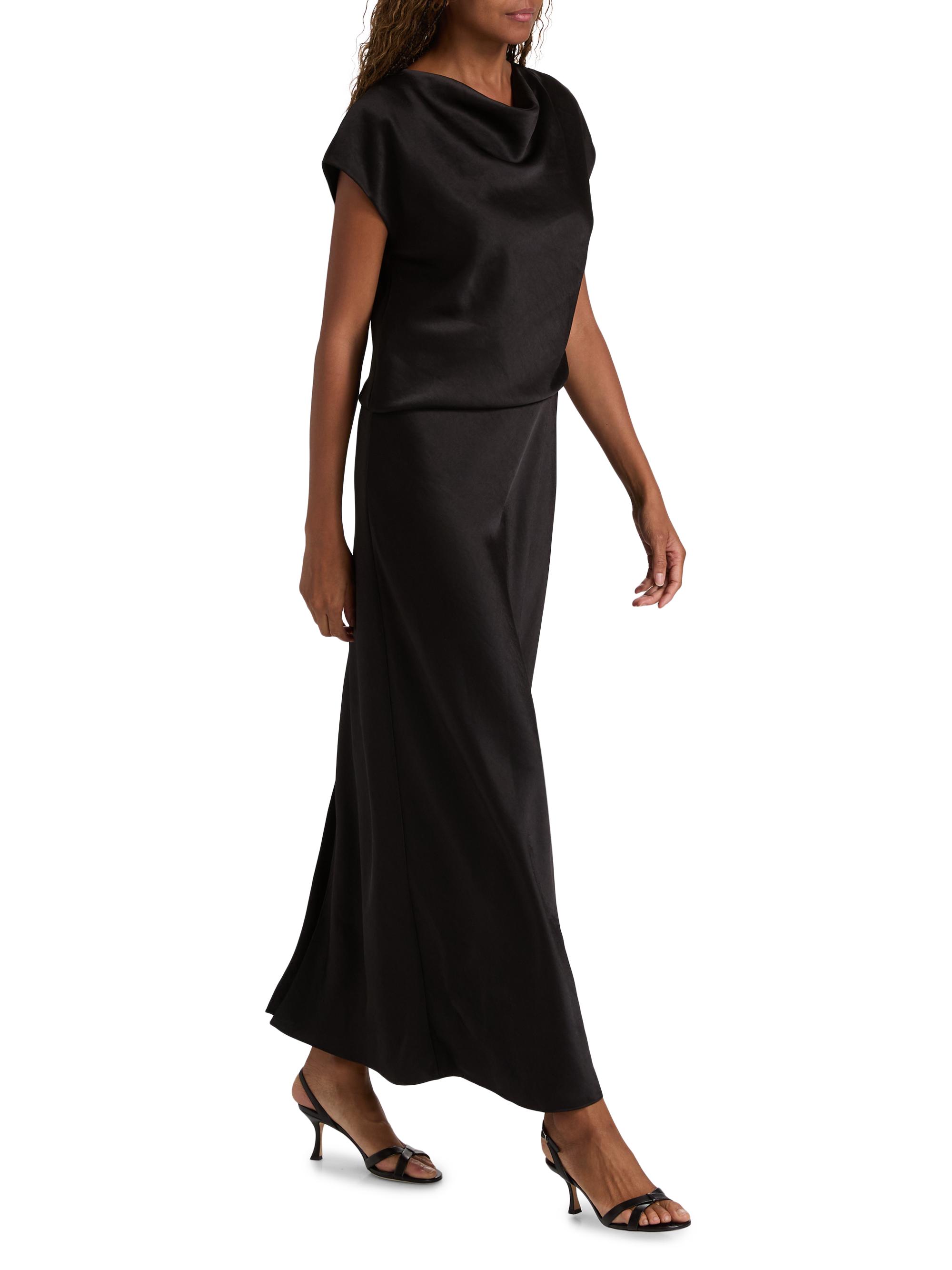 chinese dress ladies Veronica Beard Kerilyn Maxi Dress - Navy