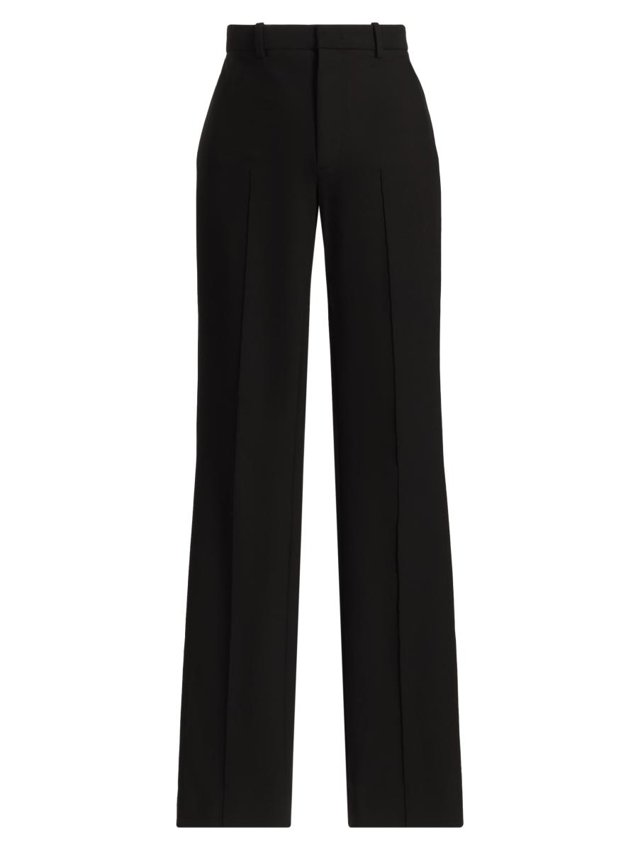 Vince Women's Mid-Rise Slim Cigarette Pants - Black