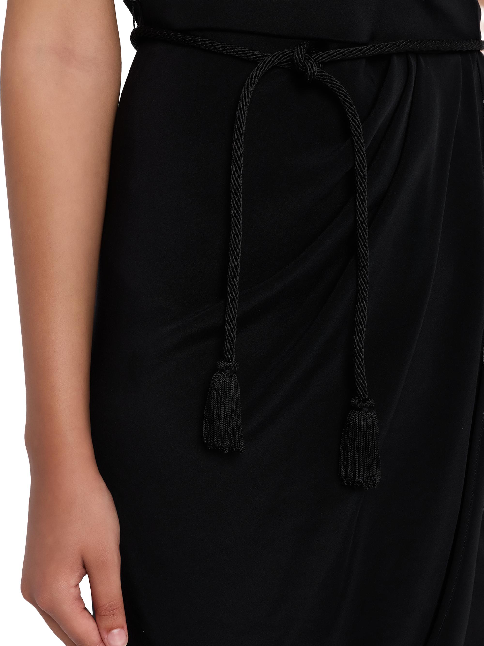 Giorgio Armani Draped Belted Wrap-Style Cocktail Dress | Saks
