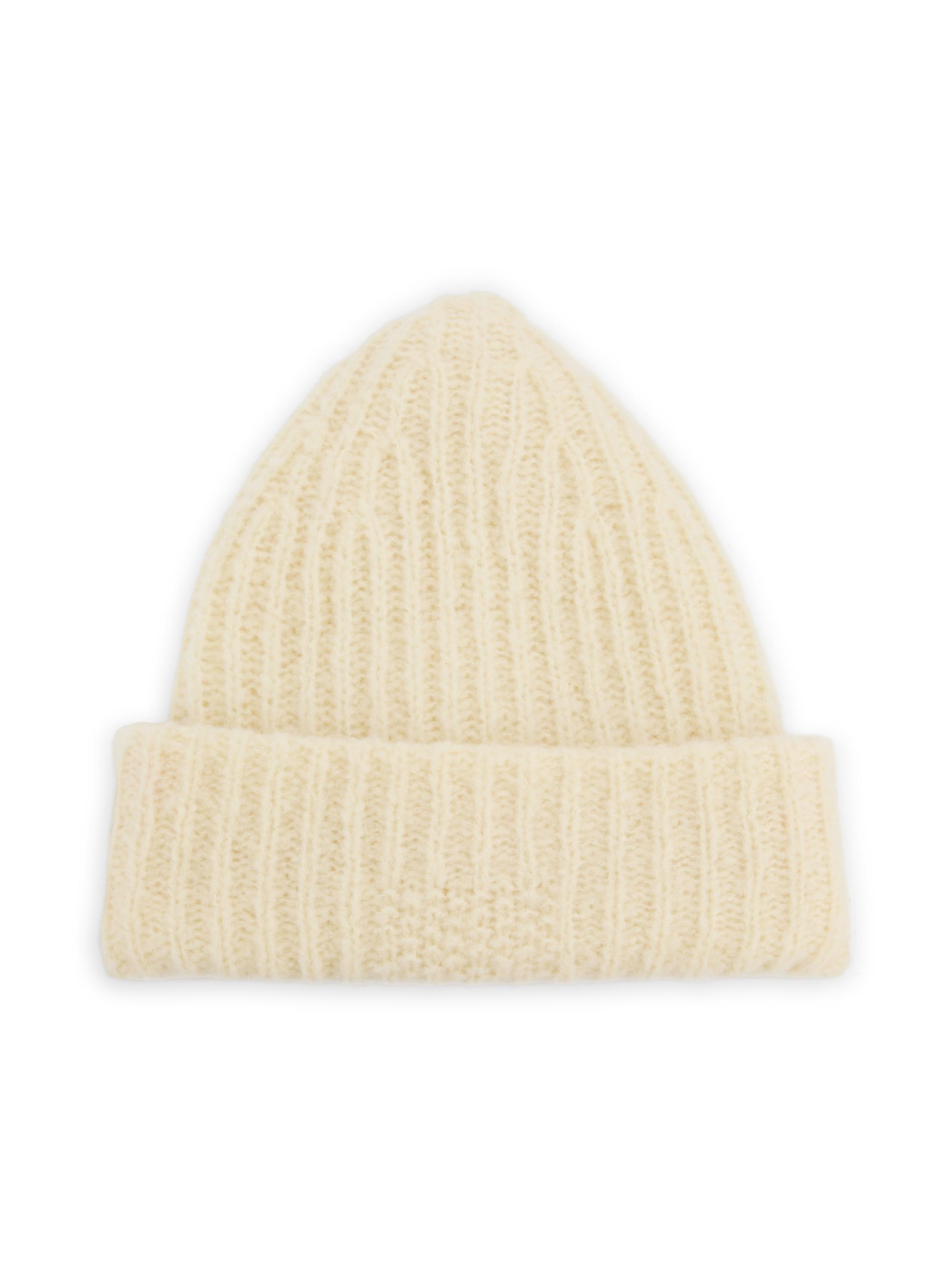 Saks Fifth Avenue Cable-Knit Ribbed Trim Hat | Saks Fifth Avenue