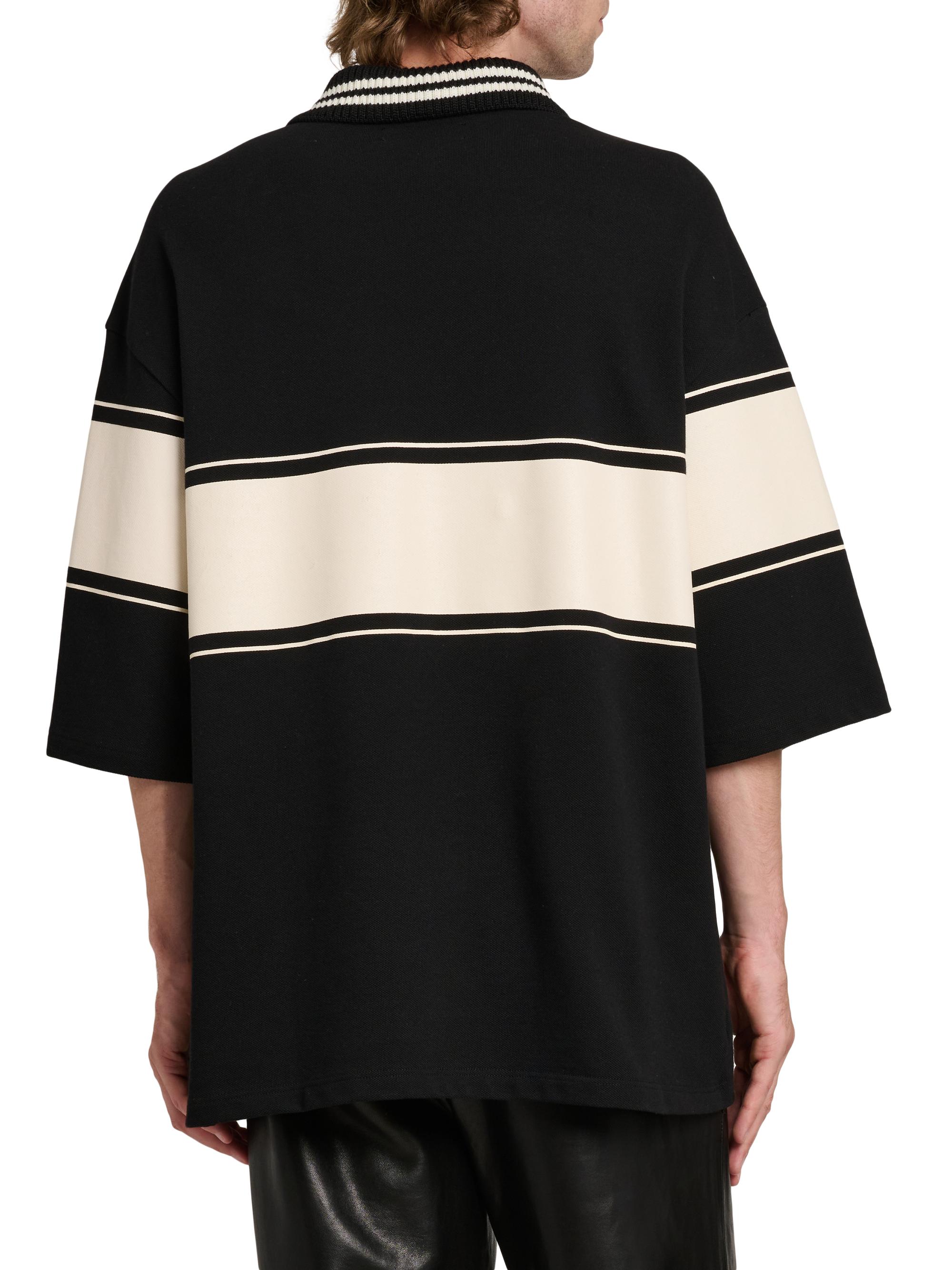 Amiri Sport Cotton Oversized Polo Shirt
