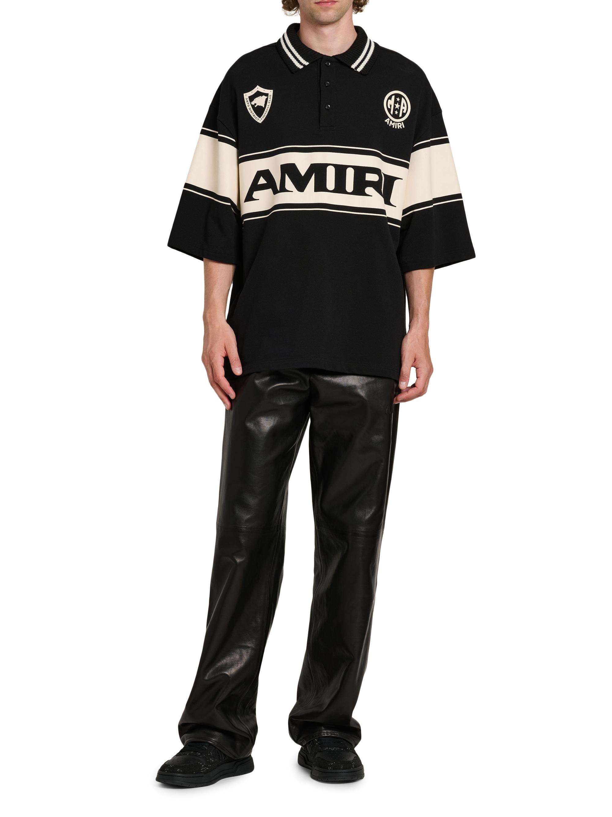 Amiri Sport Cotton Oversized Polo Shirt