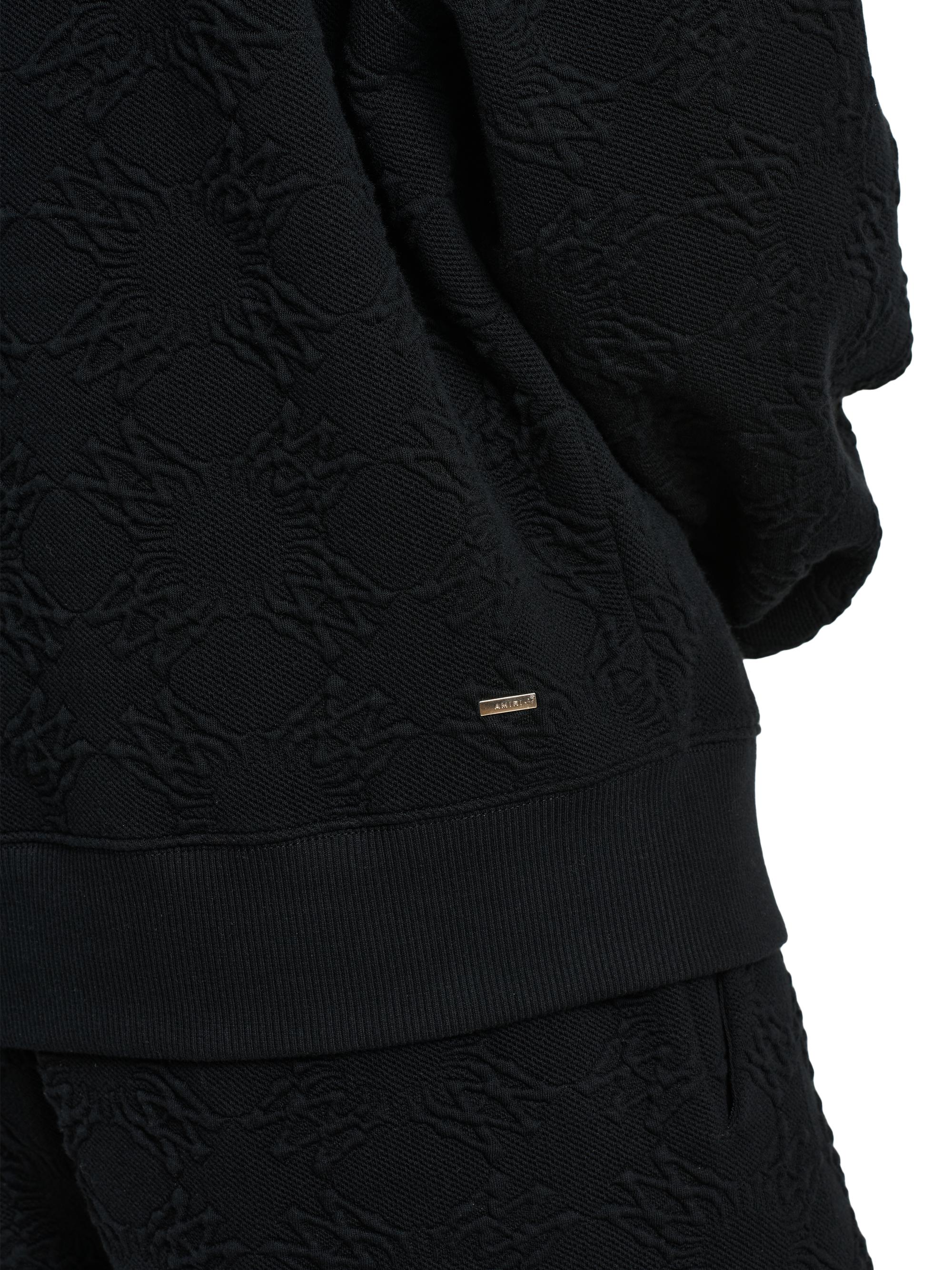 Amiri Ma Quad Jacquard Oversized Crewneck Sweatshirt | Saks Fifth