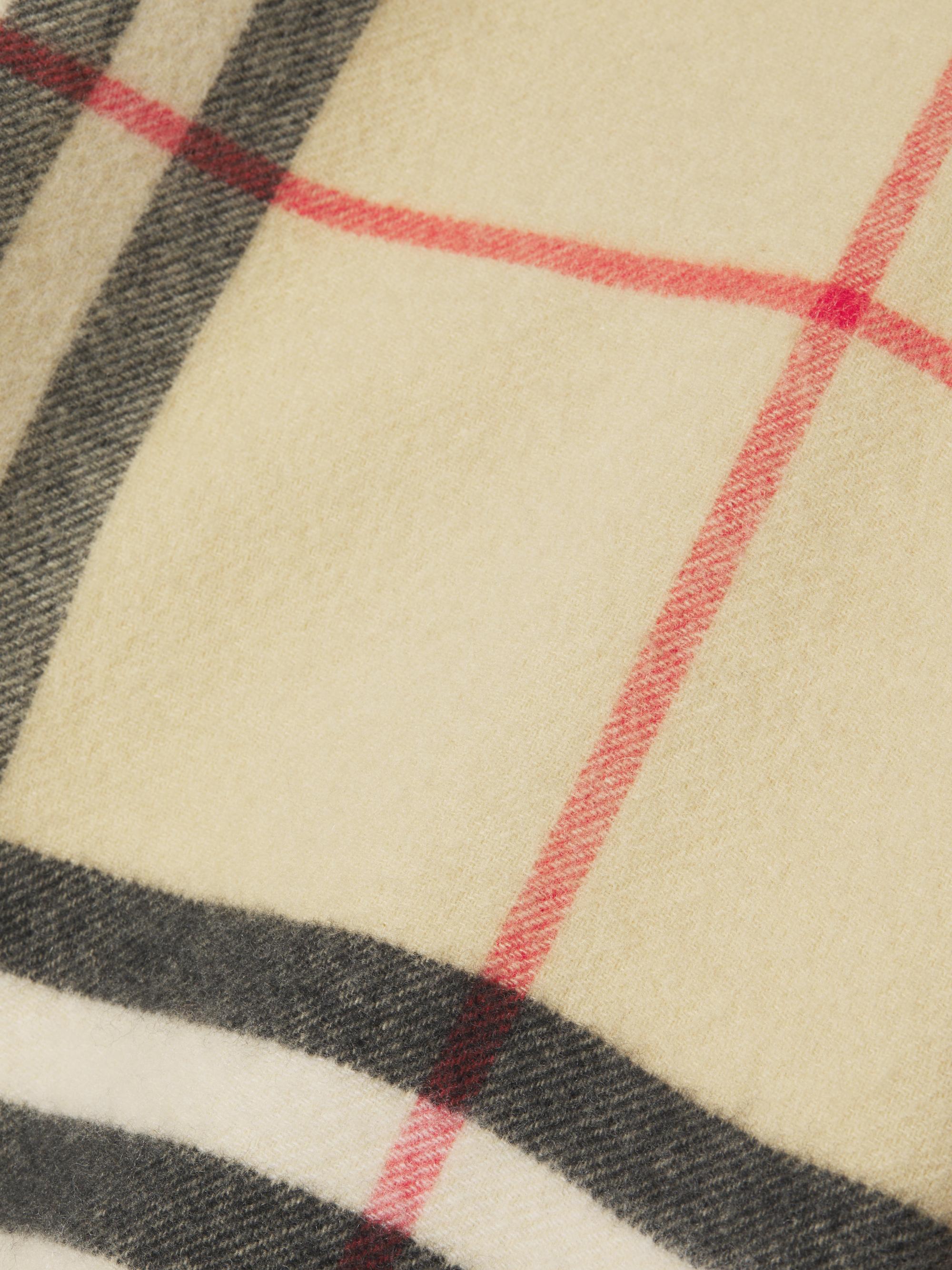 Burberry Check Double-Faced Cashmere Cape | Saks Fifth Avenue