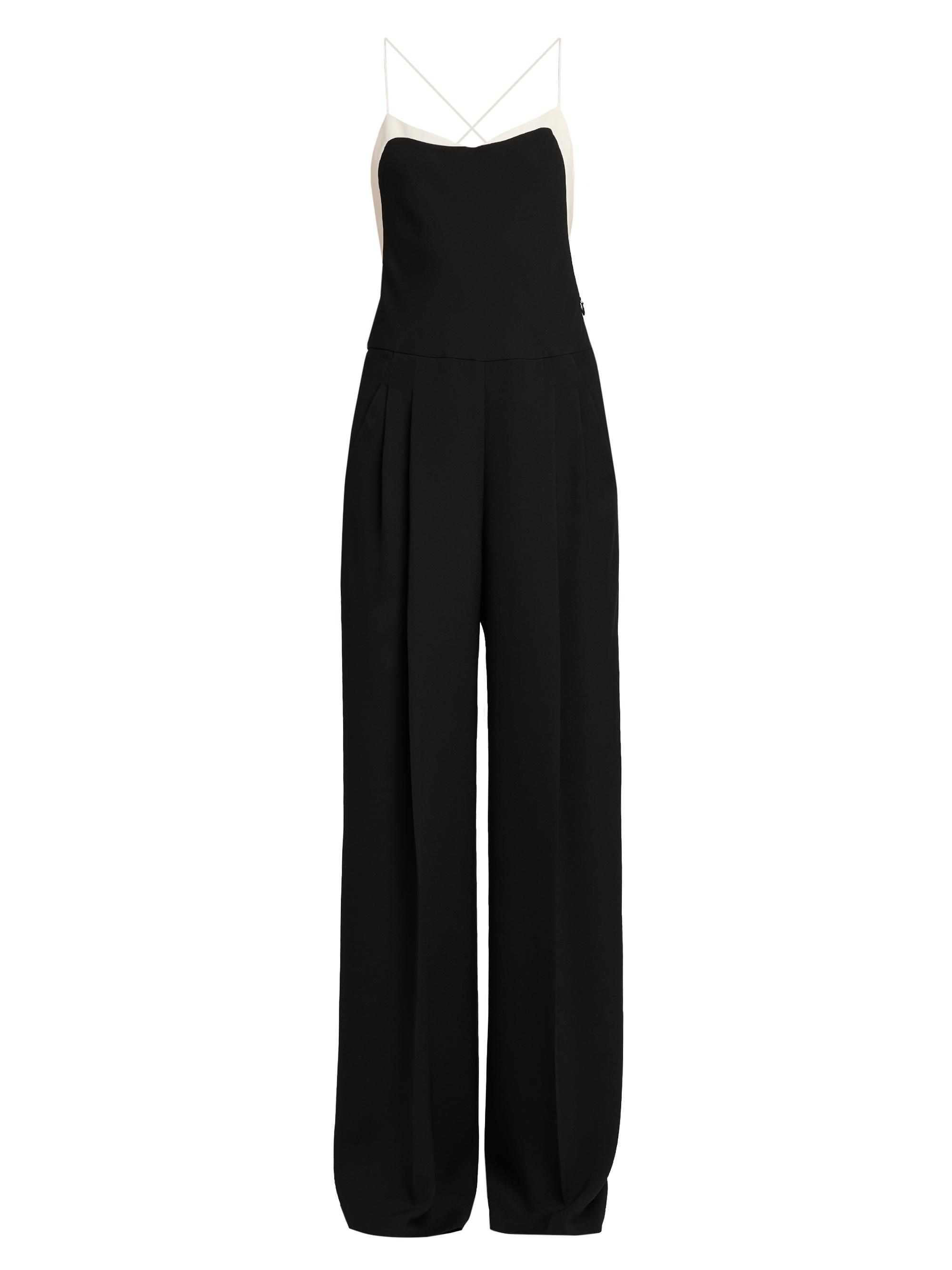 Aidan Mattox Stretch Crepe One-Shoulder Jumpsuit | Saks Fifth Avenue