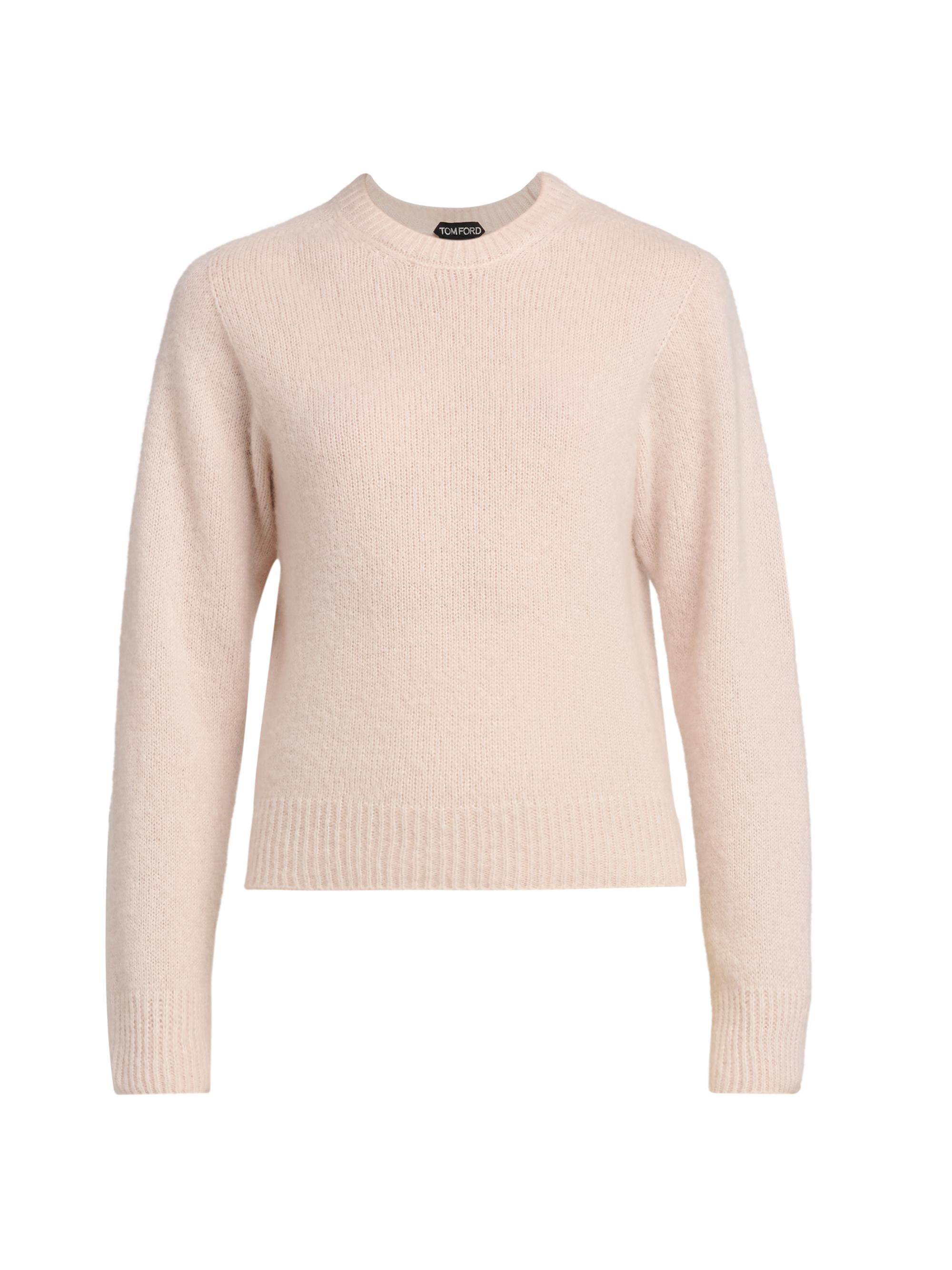 TOM FORD Women's Seamless Cashmere-Blend Sweater - Pink Beige
