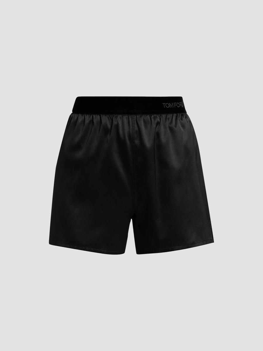 TOM FORD Stretch Silk Satin Pajama Boxer Shorts | Saks Fifth Avenue