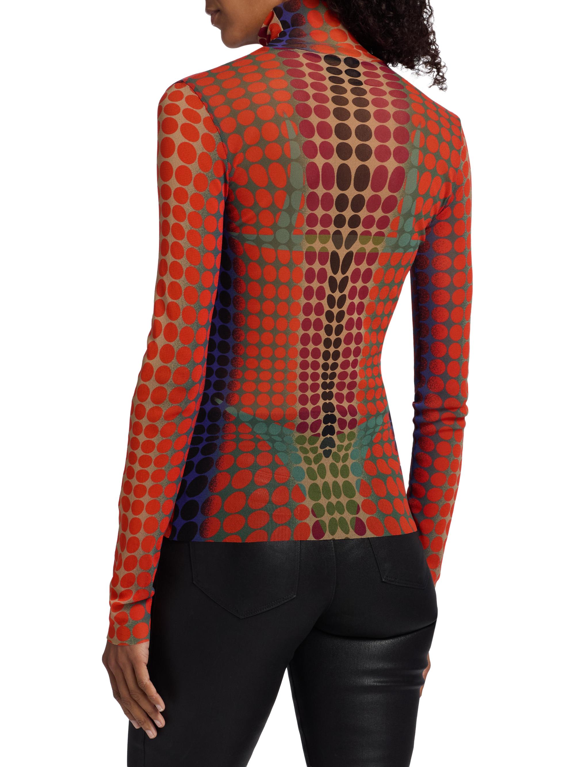 Jean Paul Gaultier Iconic Prints: The Dots Long-Sleeve Top | Saks