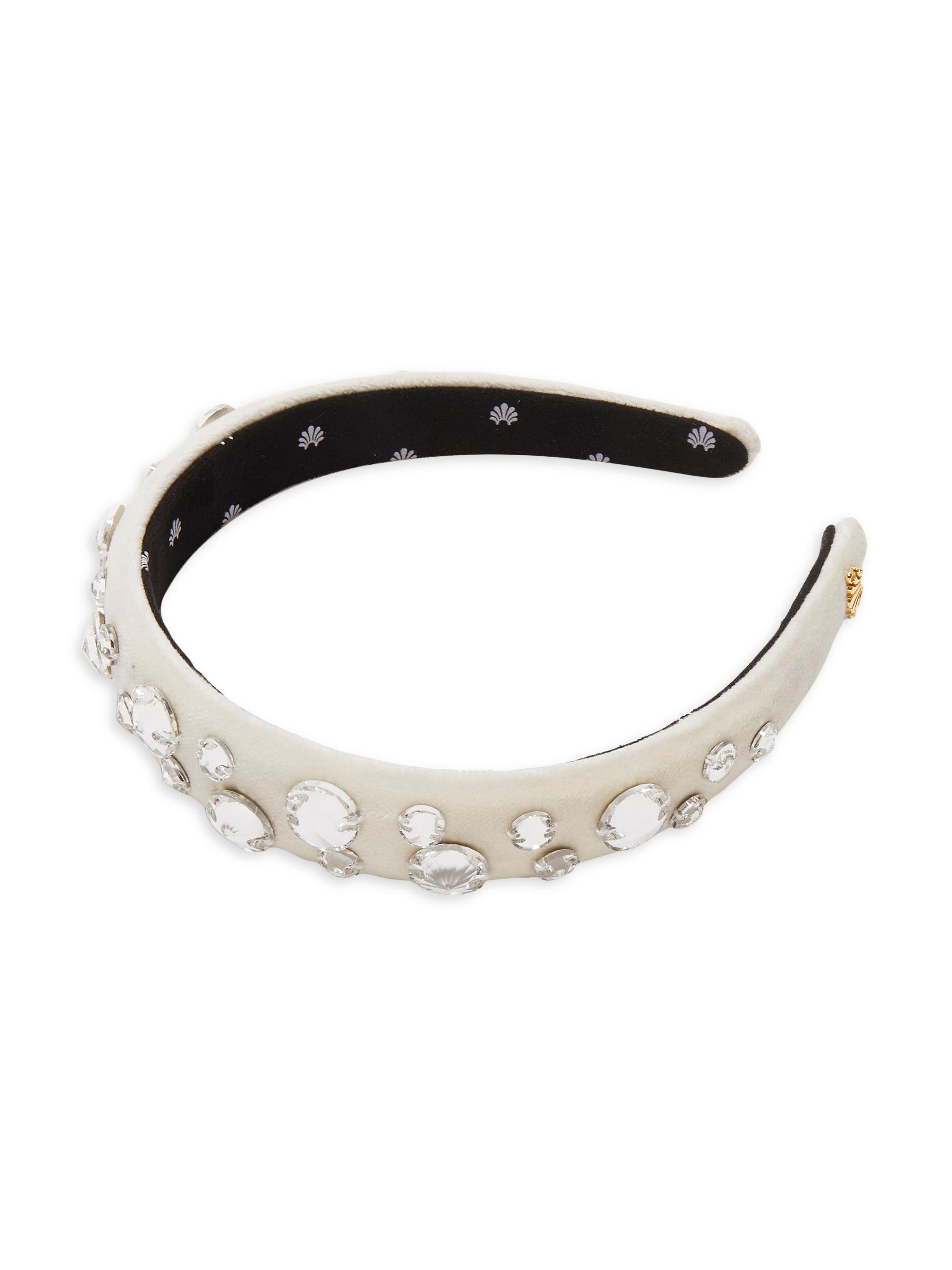Lele Sadoughi Bessette Wavy Faux Leather Headband | Saks 