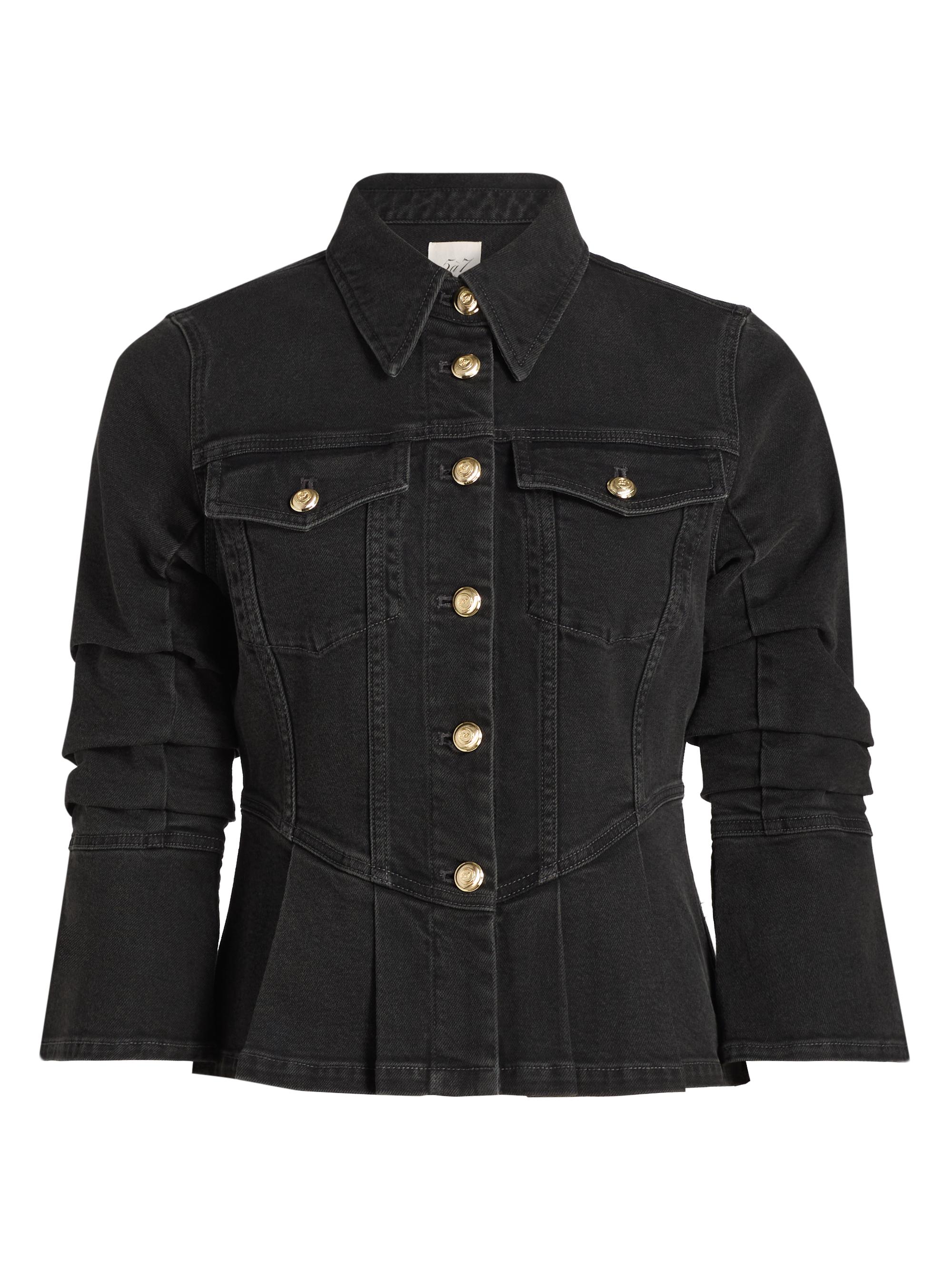 Cinq à Sept Women's Dahlia Seraphine Denim Jacket - Charbon
