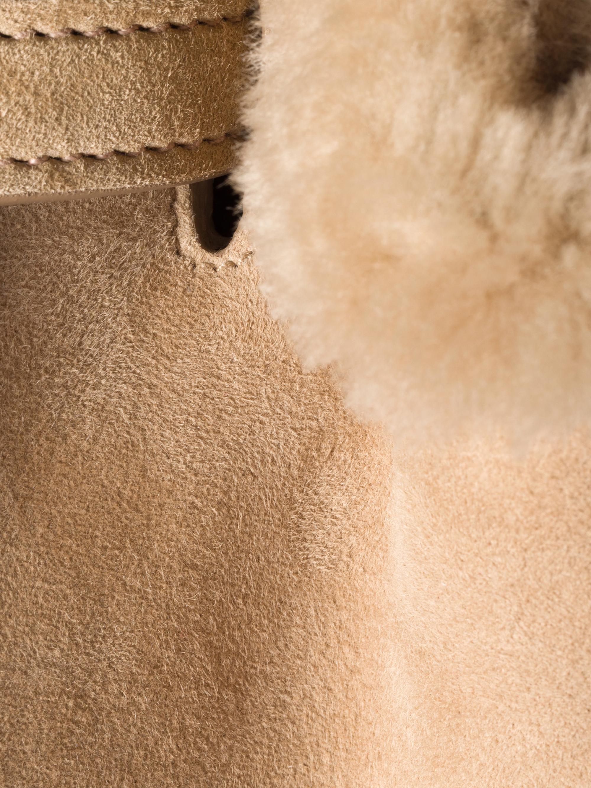 Miu Miu Aventure Shearling Tote Bag | Saks Fifth Avenue