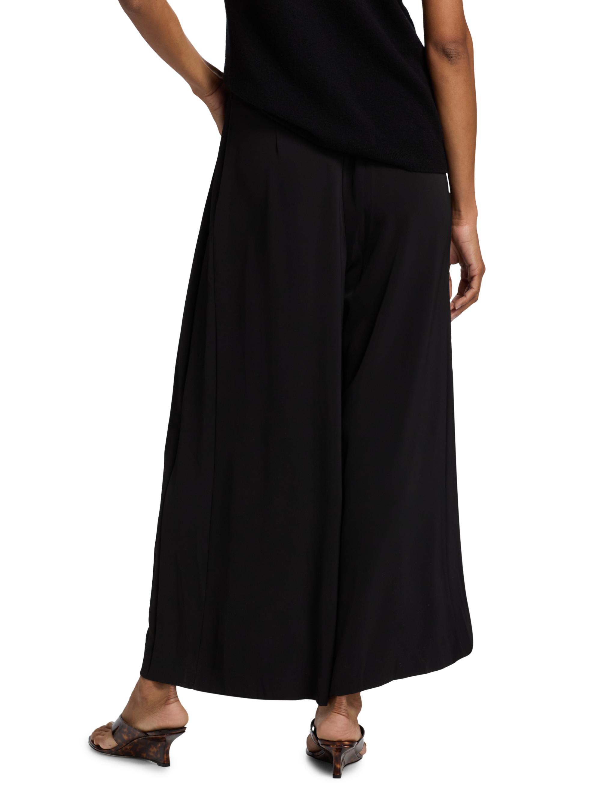 L'AGENCE Novalynn Pleated Crop Pants | Saks Fifth Avenue