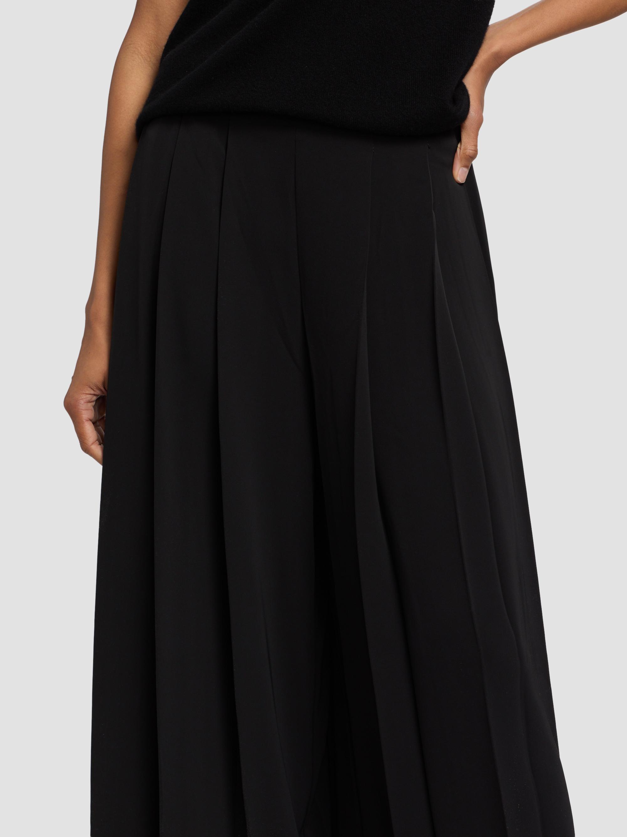 L'AGENCE Novalynn Pleated Crop Pants | Saks Fifth Avenue