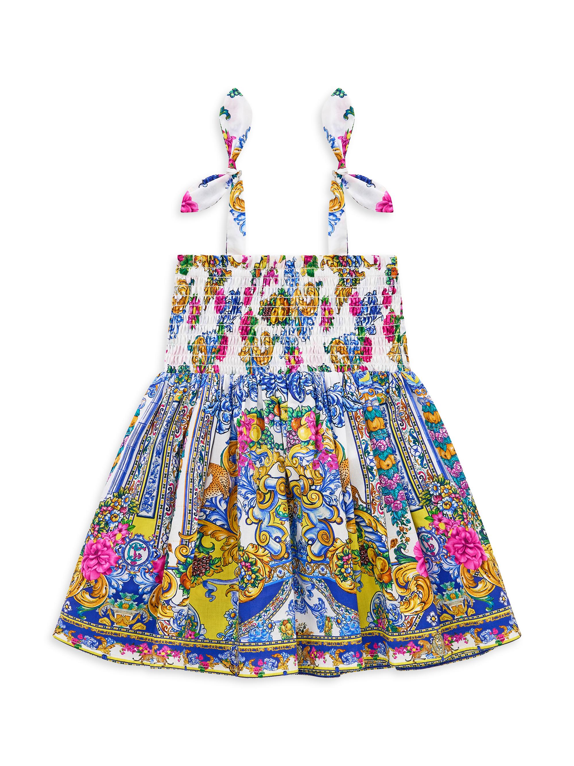 Camilla Baby Girl's & Little Girl's Printed Smocked Dress | Saks Fifth  Avenue