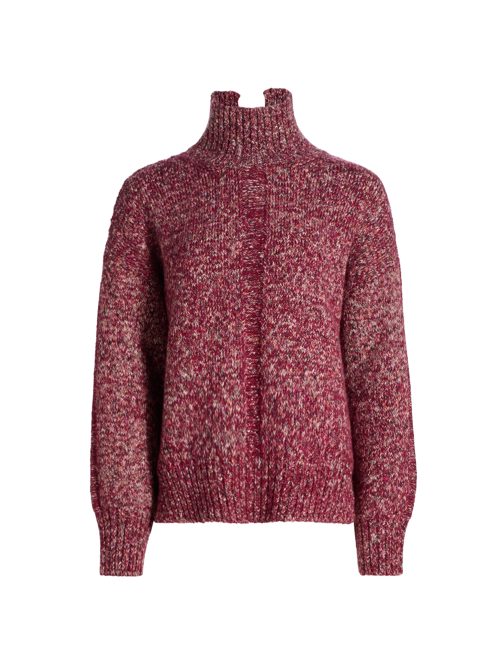 Proenza Schouler White Label Women's Sol Melange Sweater - Wine Melange