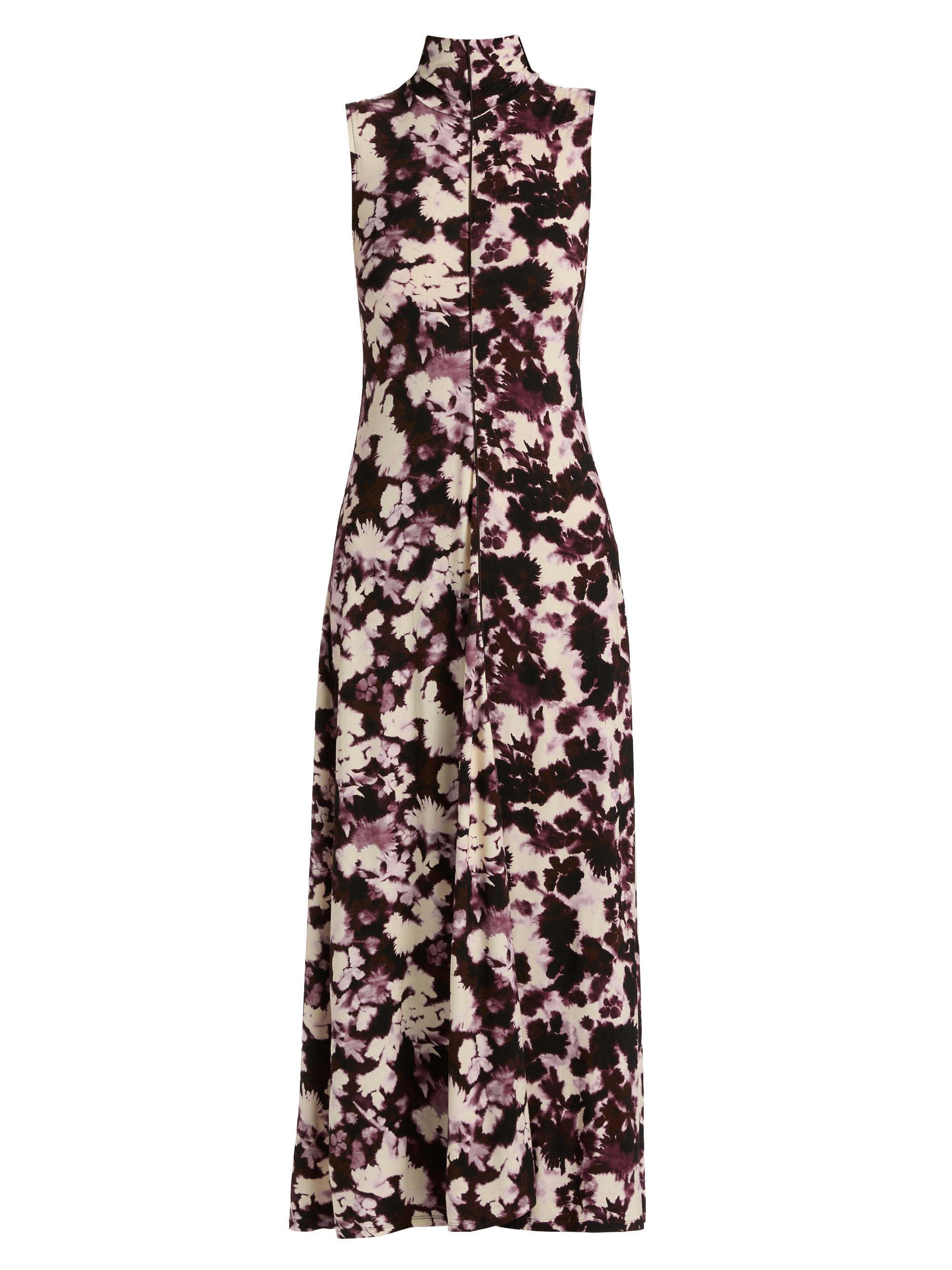 Proenza Schouler White Label Women's Valentina Floral Jersey Maxi Dress - Wine Orchid