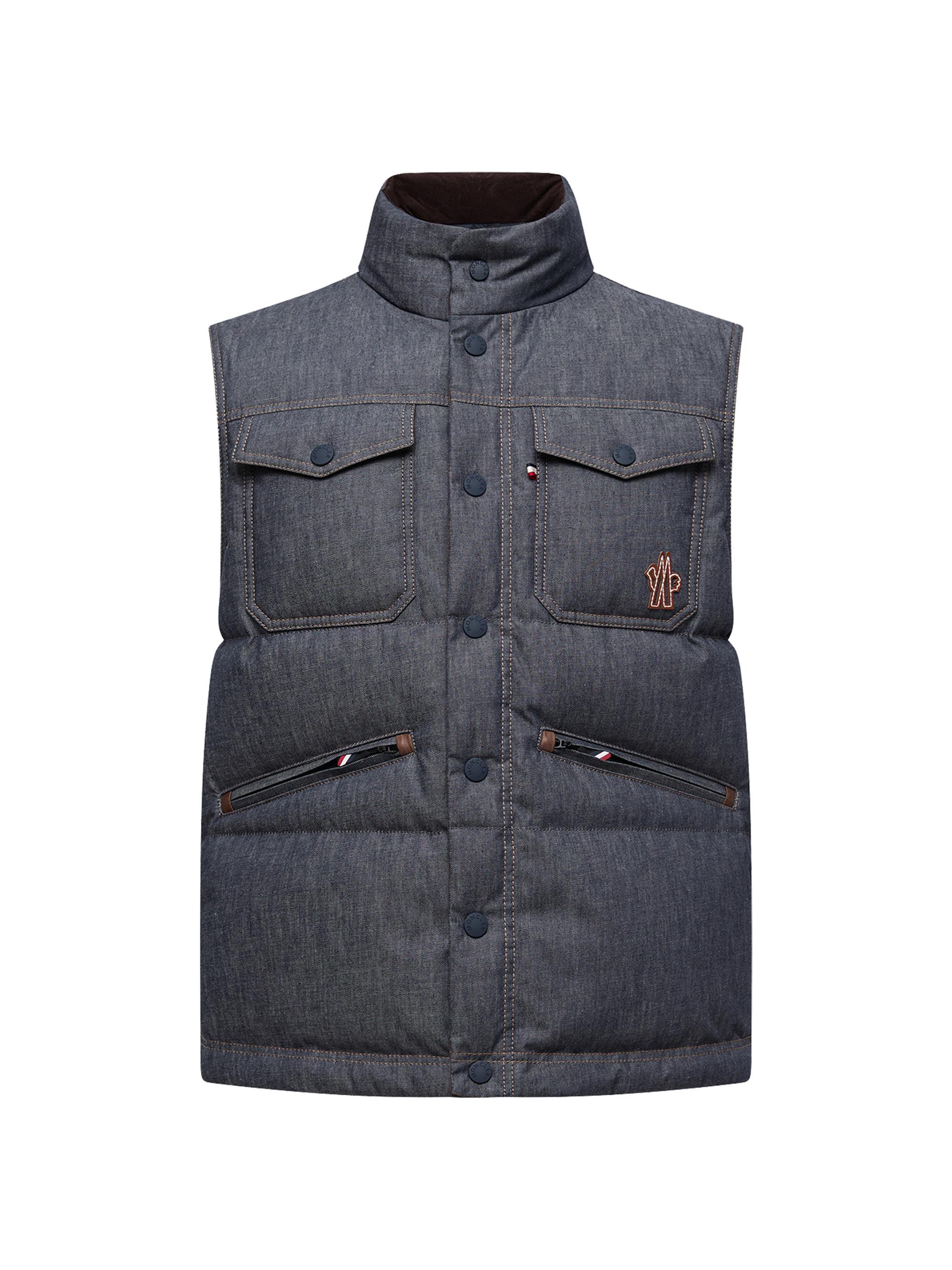Moncler Grenoble Men's Krachan Puffer Vest - Dark Gray