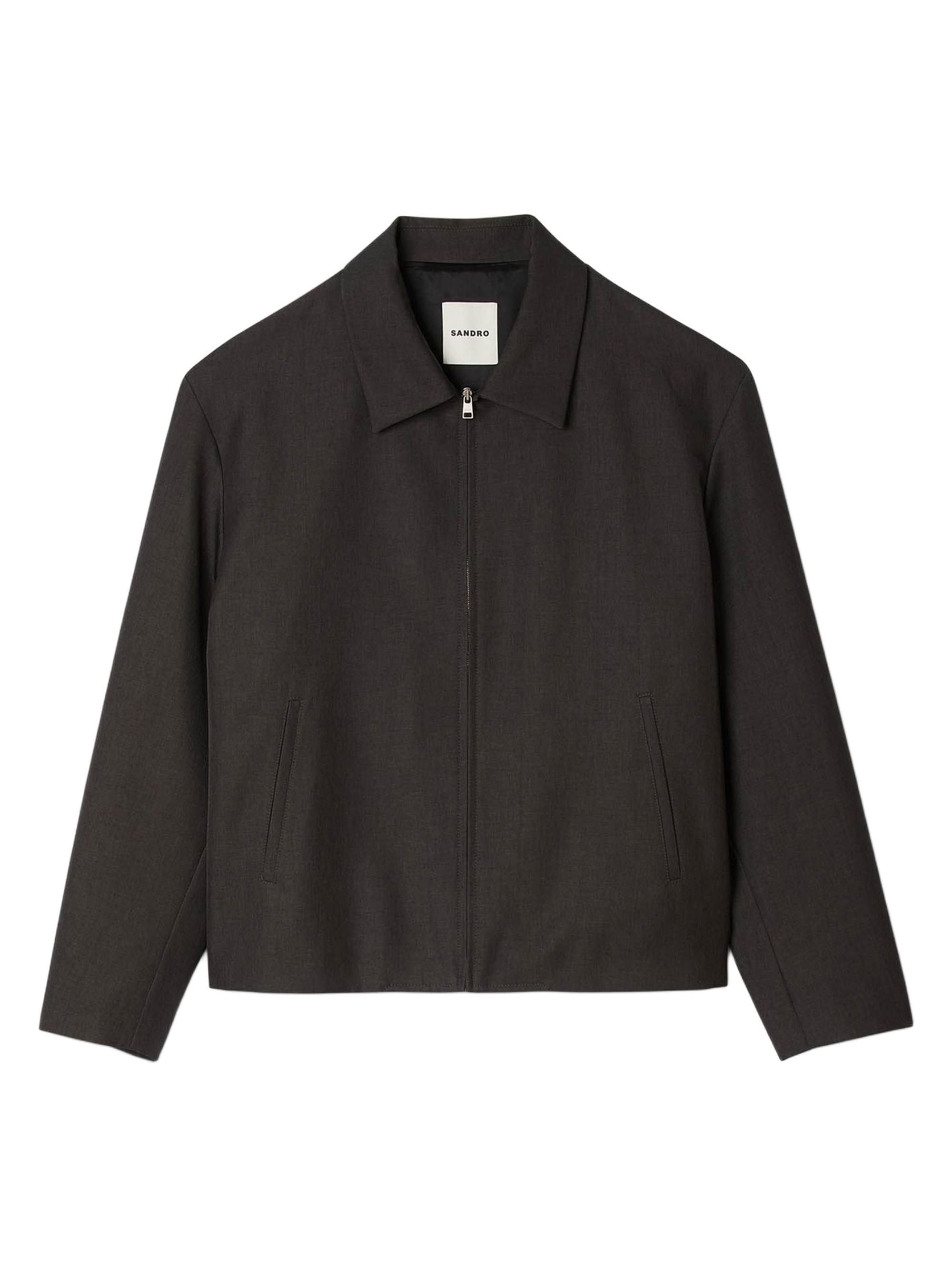 Sandro Quilted Zip Jacket | Saks Fifth Avenue