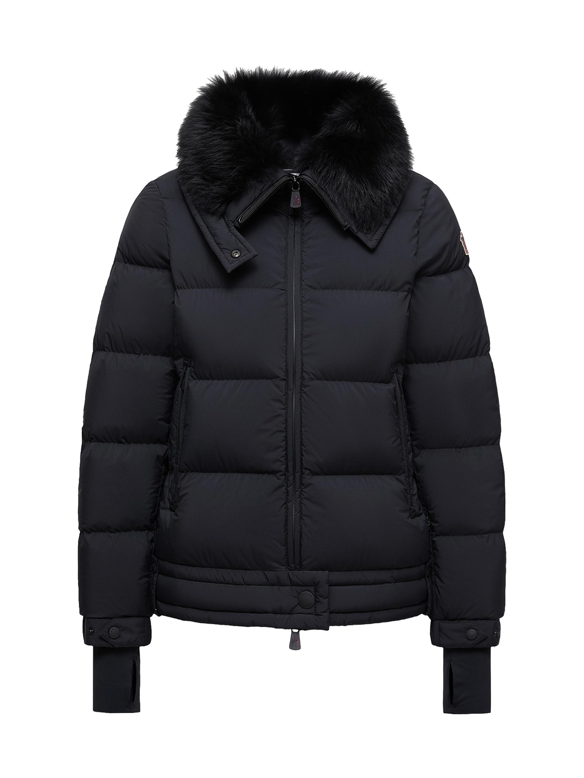 Moncler Grenoble Arabbas Ski Jacket with Shearling Trim | Saks