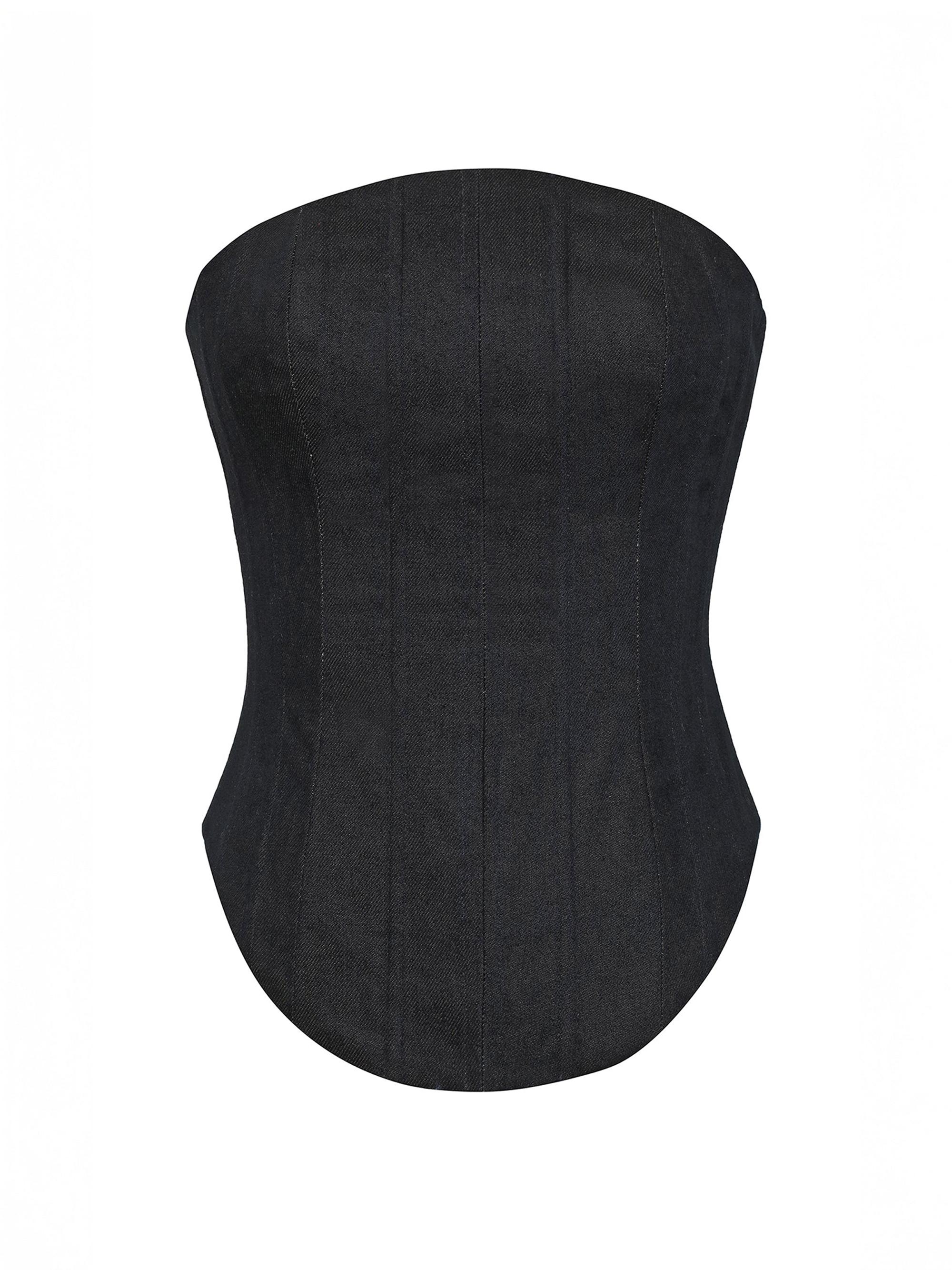 DL1961 Women's Denim Corset - Eternity