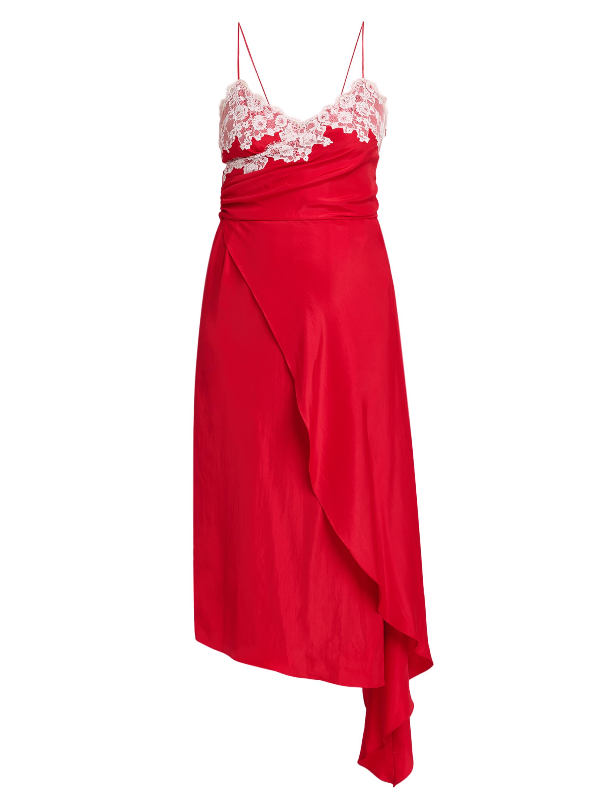 open lace back dress Avenue Women's Plus Size Allure V-Neckline Dress main image 0