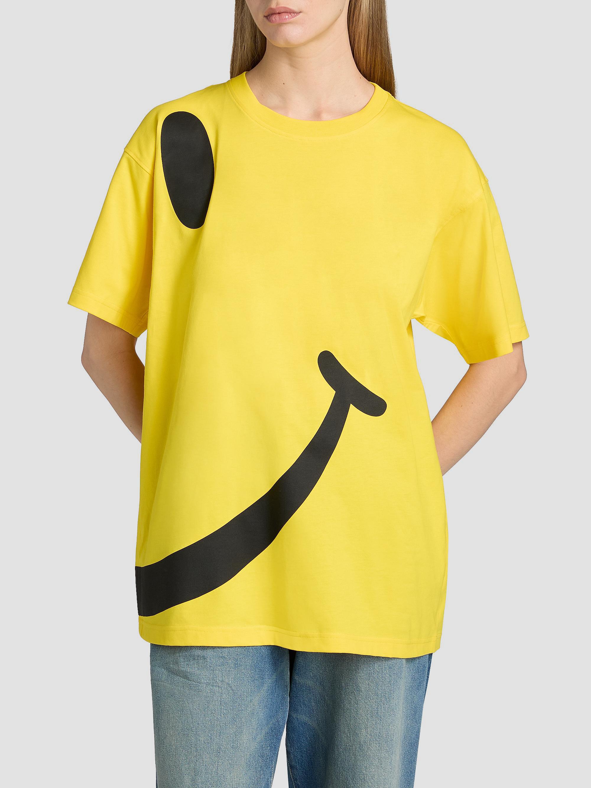 Moschino Half Smile Cotton T-Shirt | Saks Fifth Avenue