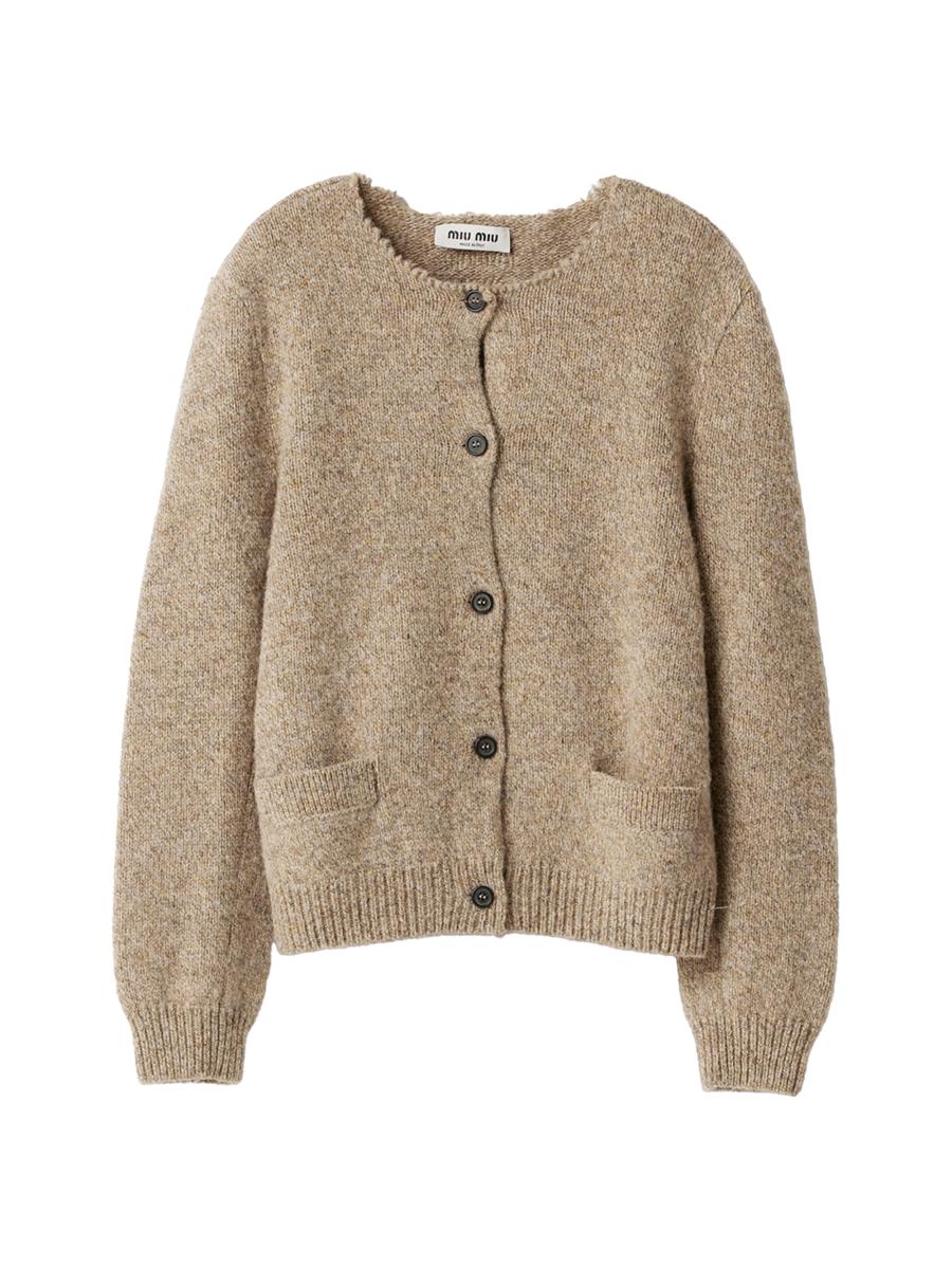 カーディガン miumiu cardigan Miu Miu Wool Cardigan | Saks Fifth Avenue