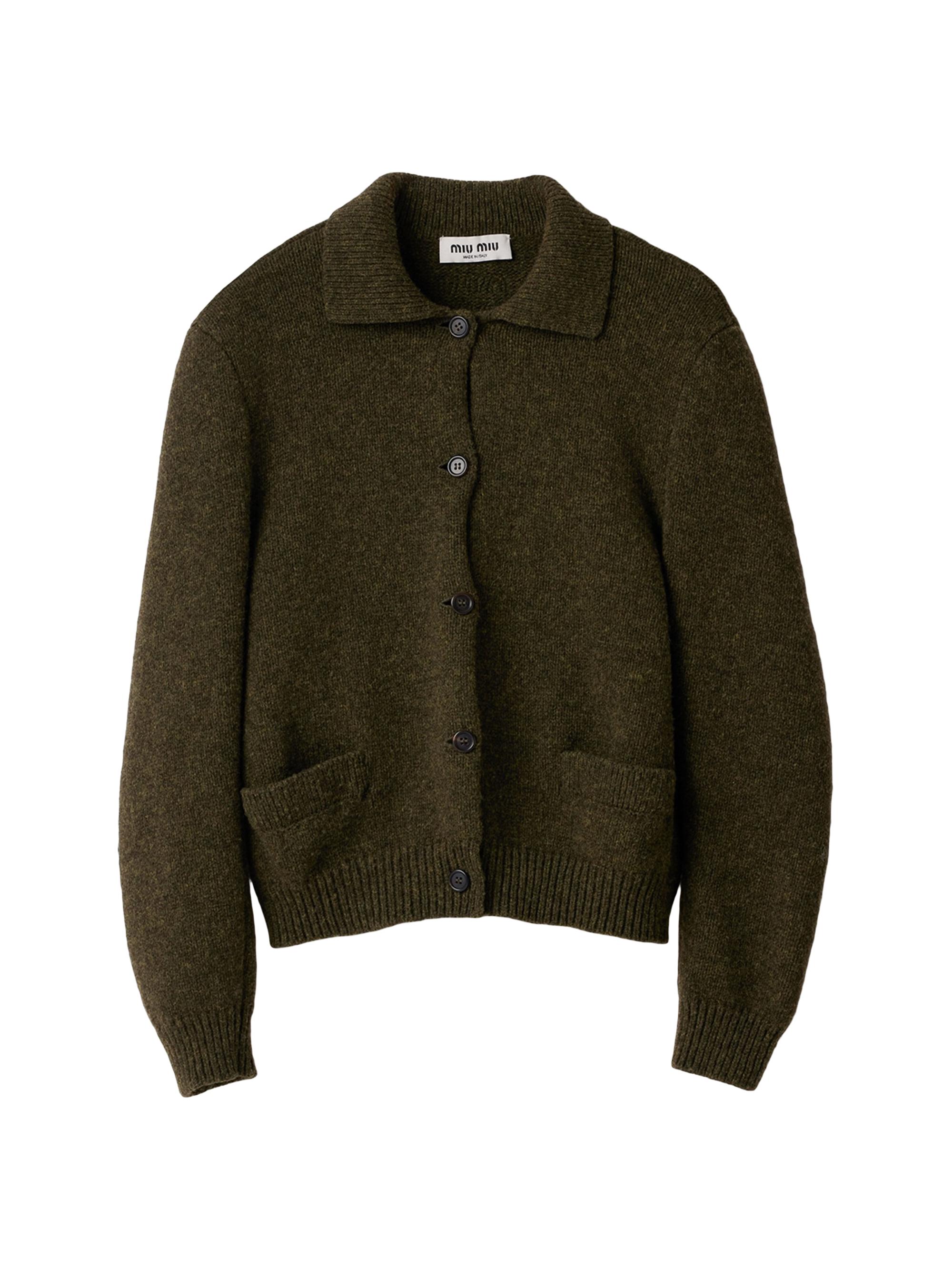 miu miu シェブロン ウール ヘアピン NERO miu miu シェブロン ウール ヘアピン NERO miu miu シェブロン ウール