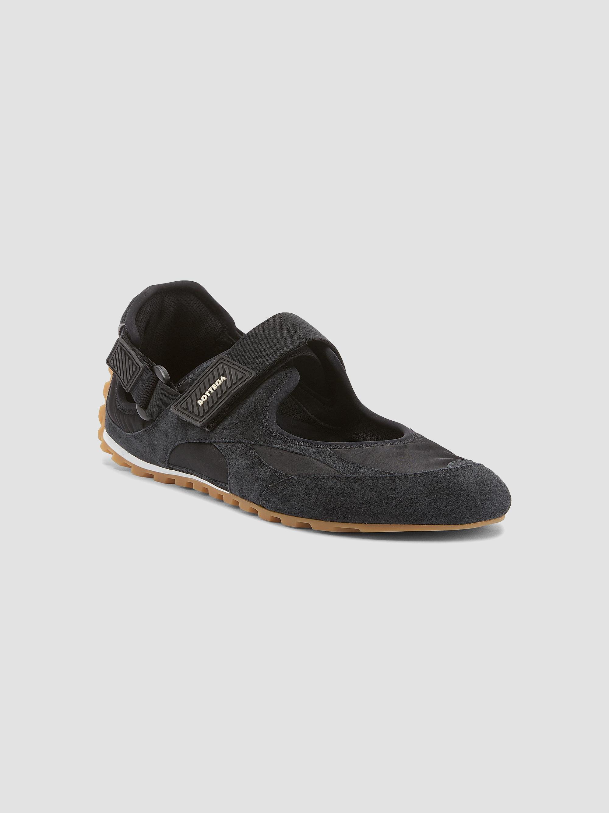 Bottega Veneta Orbit Flash Suede Mary Jane Sneakers | Saks Fifth