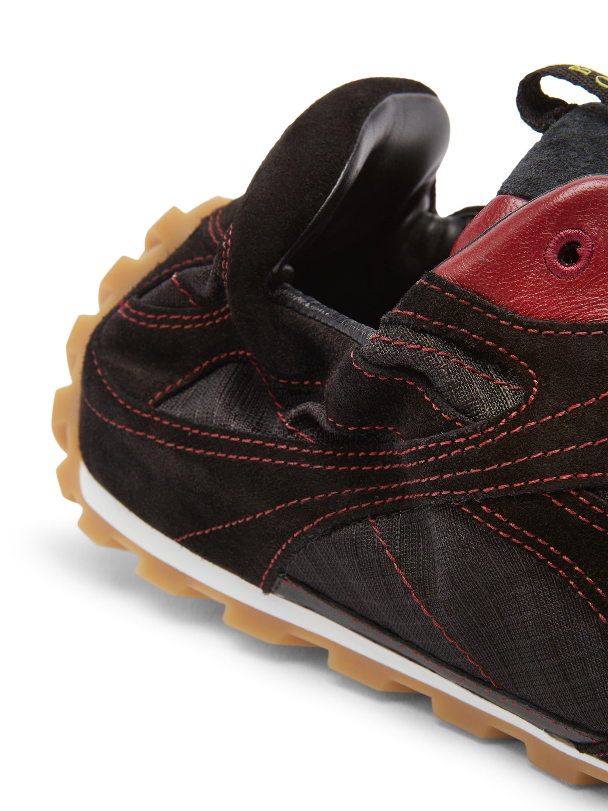 Bottega Veneta Orbit Flash Suede Sneakers | Saks Fifth Avenue