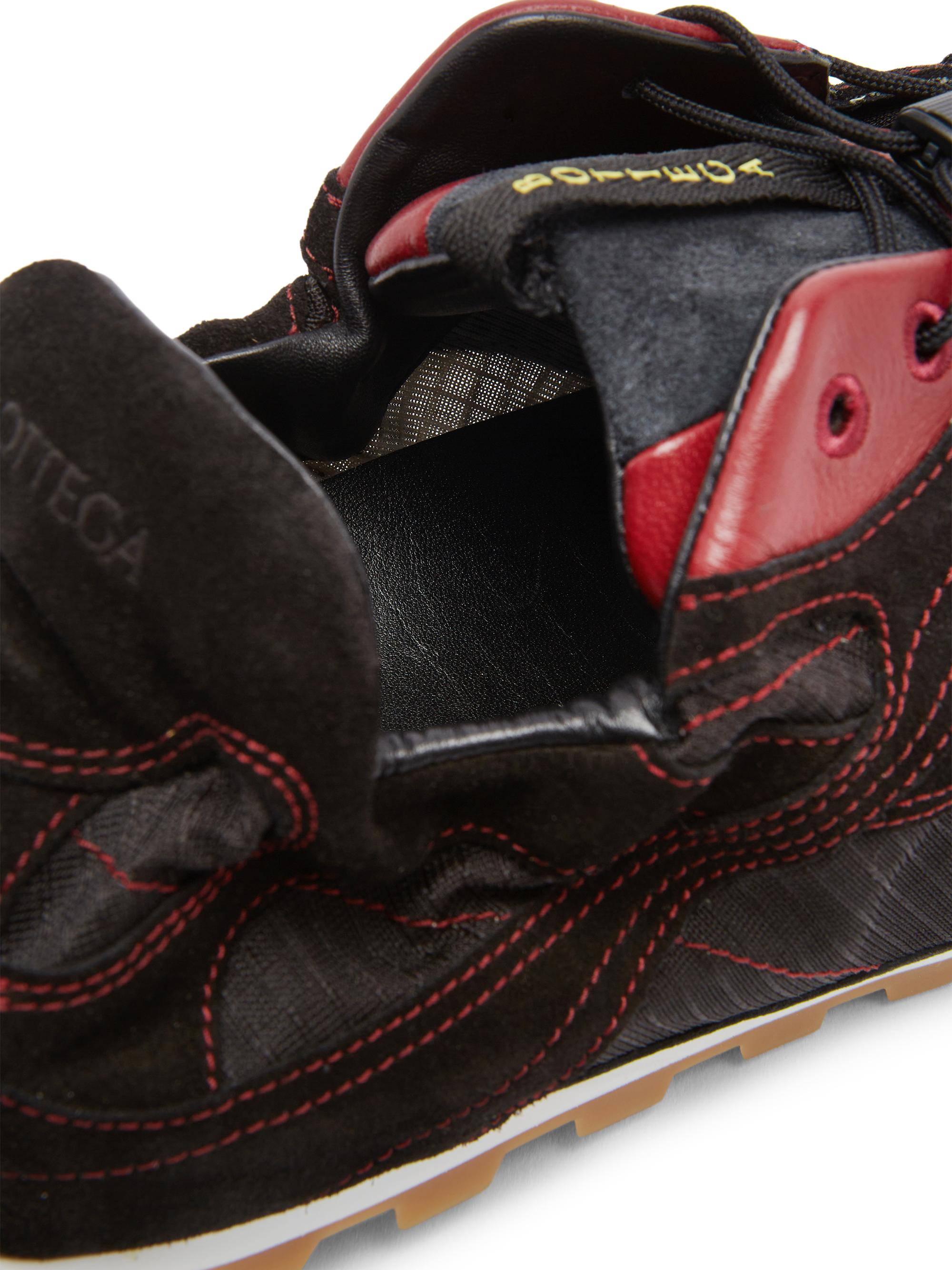 Bottega Veneta Orbit Flash Suede Sneakers | Saks Fifth Avenue