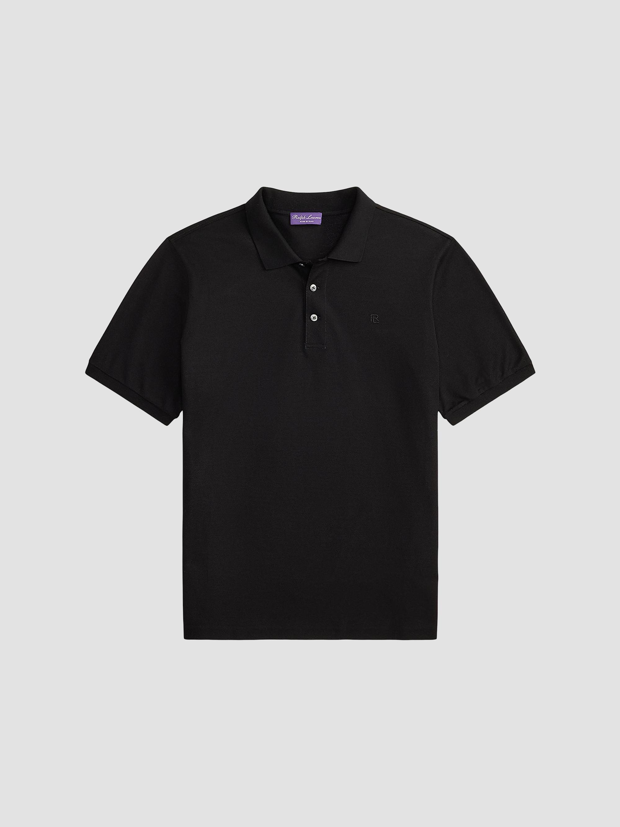 Ralph Lauren Purple Label Cotton Pique Standing Horse Polo | Saks 