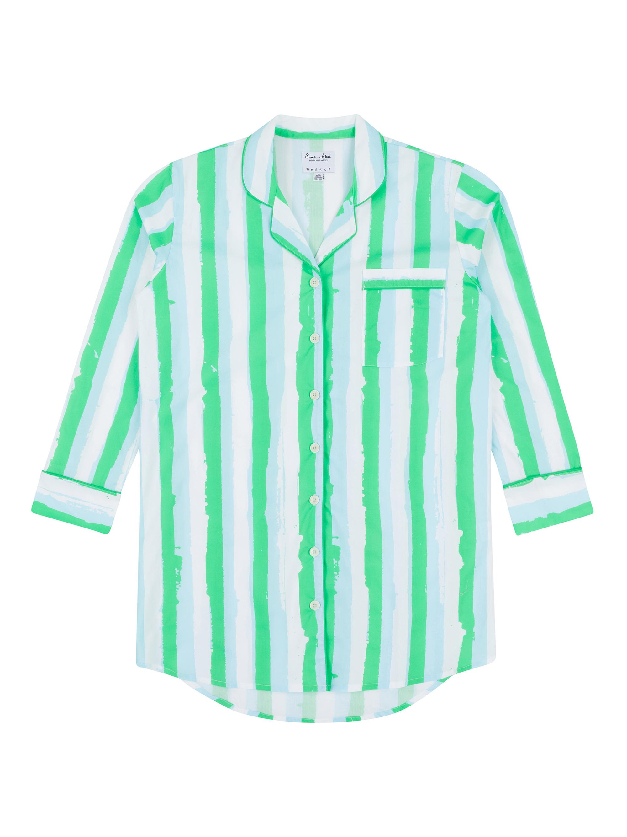 Sant and Abel Women's Drawbertson Wild Stripes Night Shirt - Wild Stripes