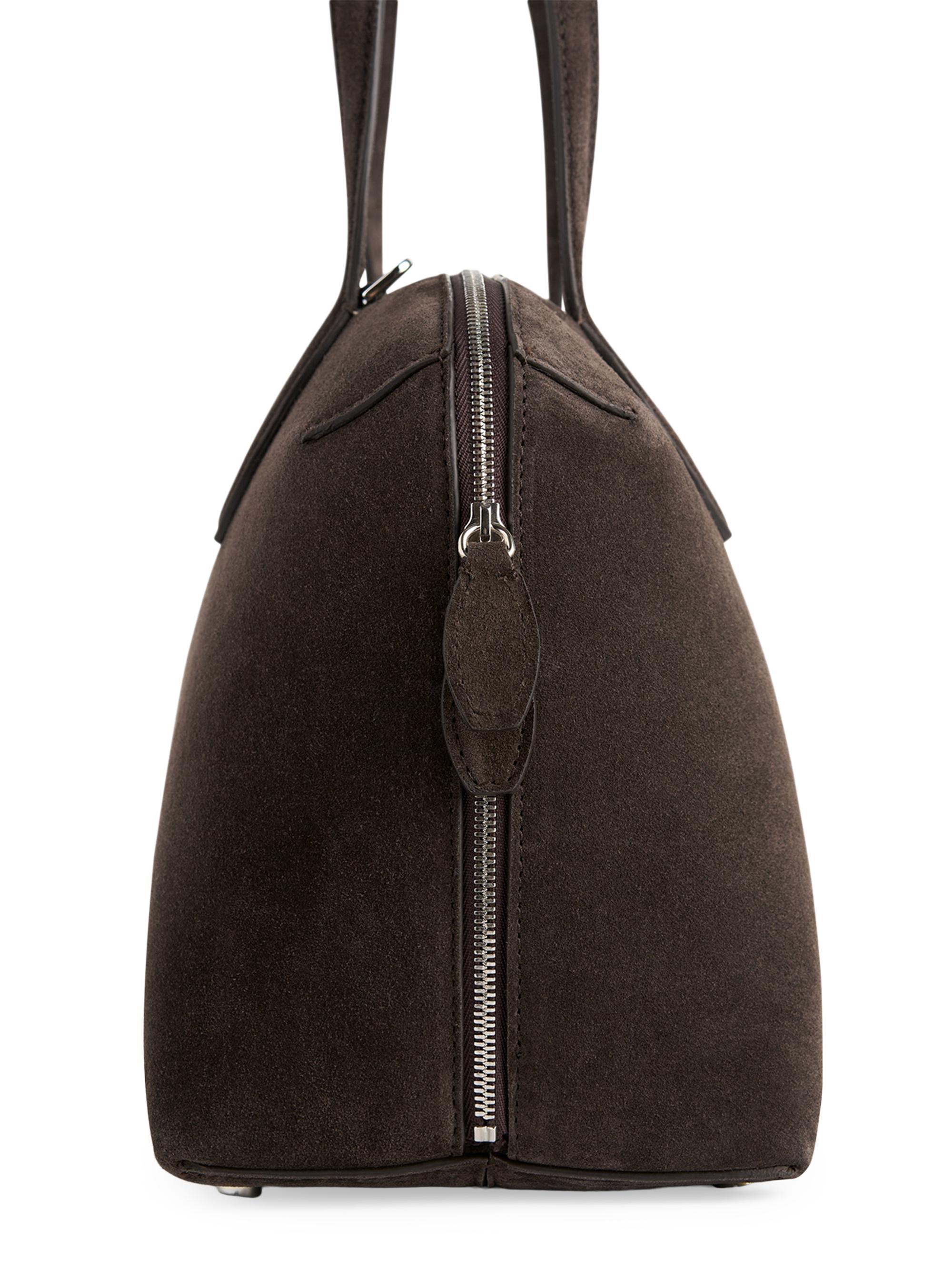 Toteme Boston Suede Bag | Saks Fifth Avenue