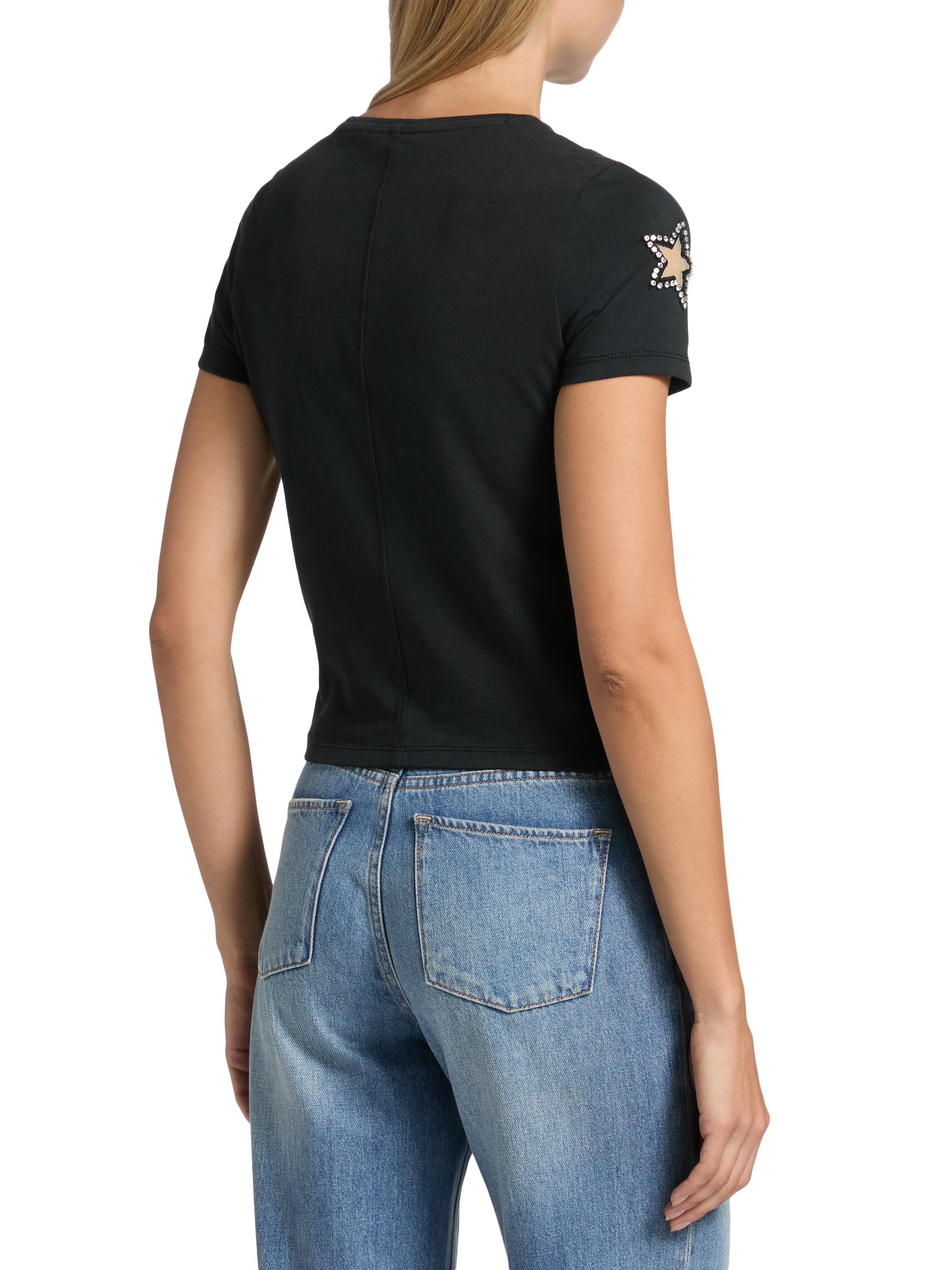 Alice+olivia♥ステイシーTシャツ EVAN TEE in STACE QUEEN | ALICE + OLIVIA