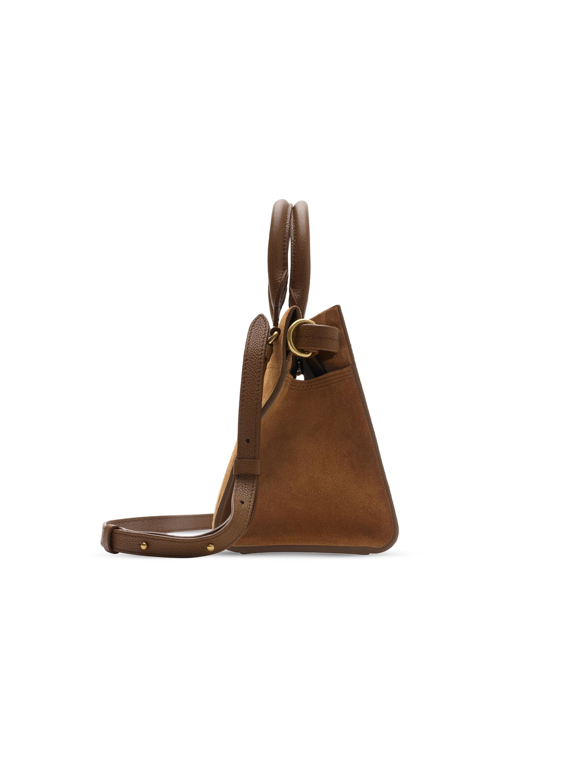 Burberry Cotswolds Suede Tote Bag | Saks Fifth Avenue