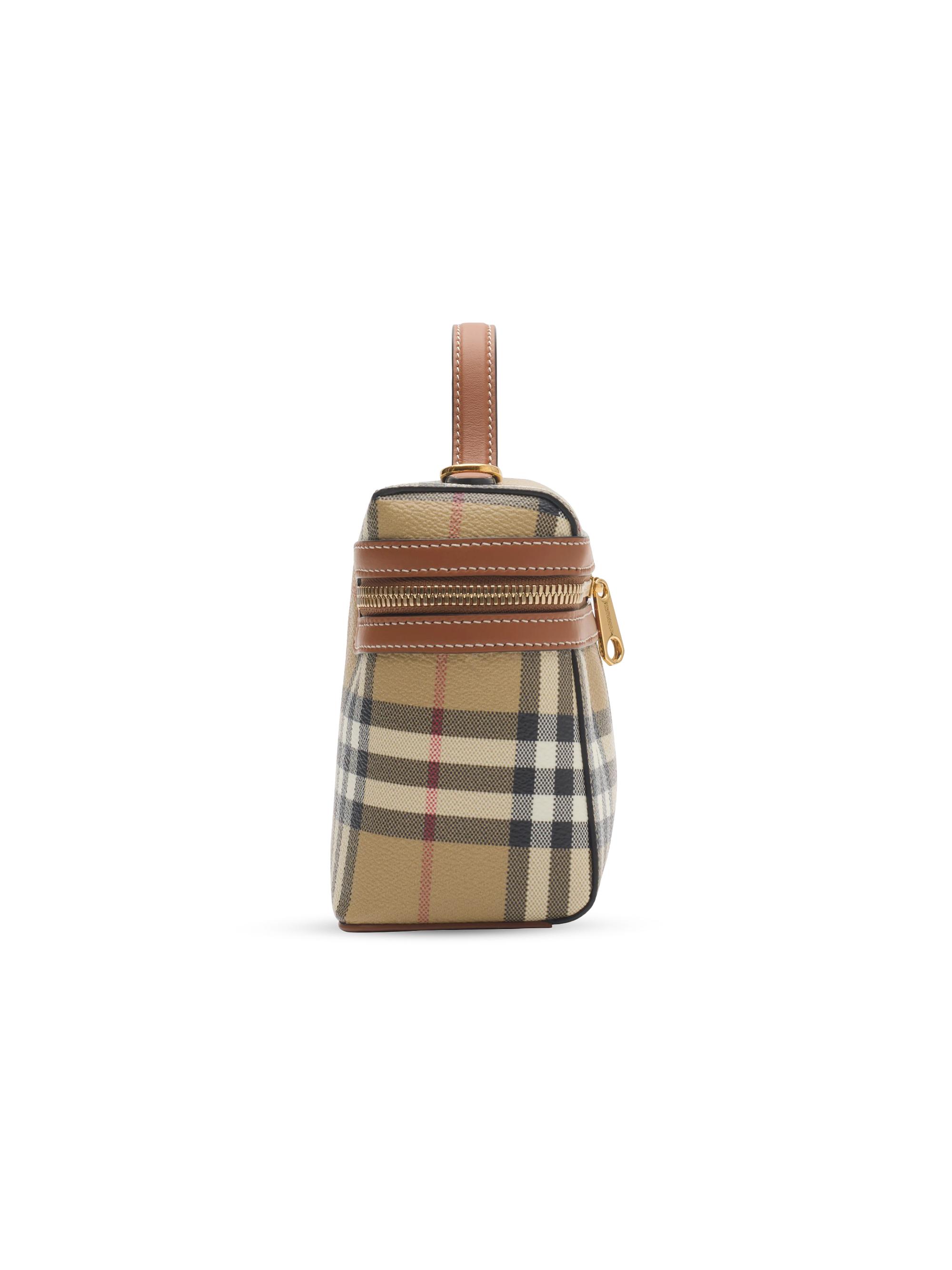 Burberry Heritage Check Vanity Bag | Saks Fifth Avenue