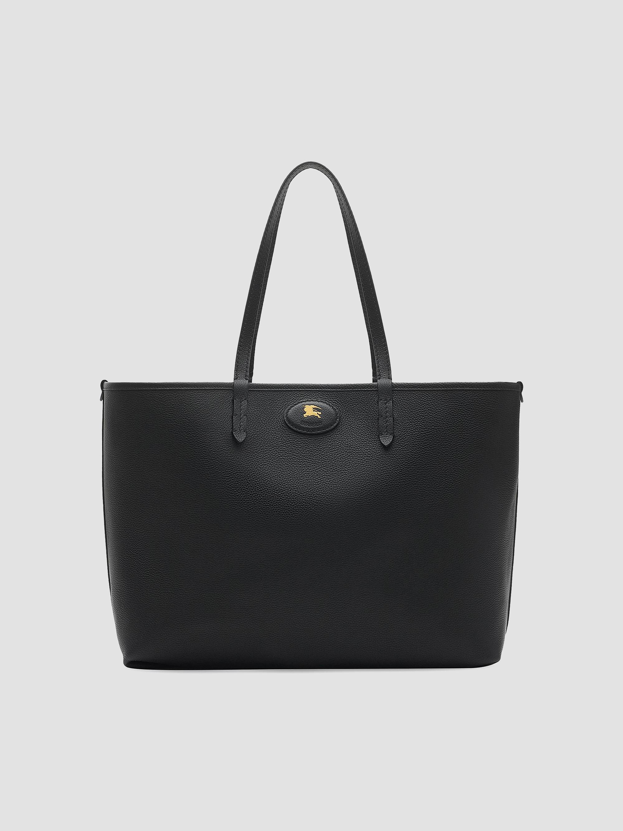 Burberry Bloomsbury Medium Check Reversible Tote Bag | Saks Fifth