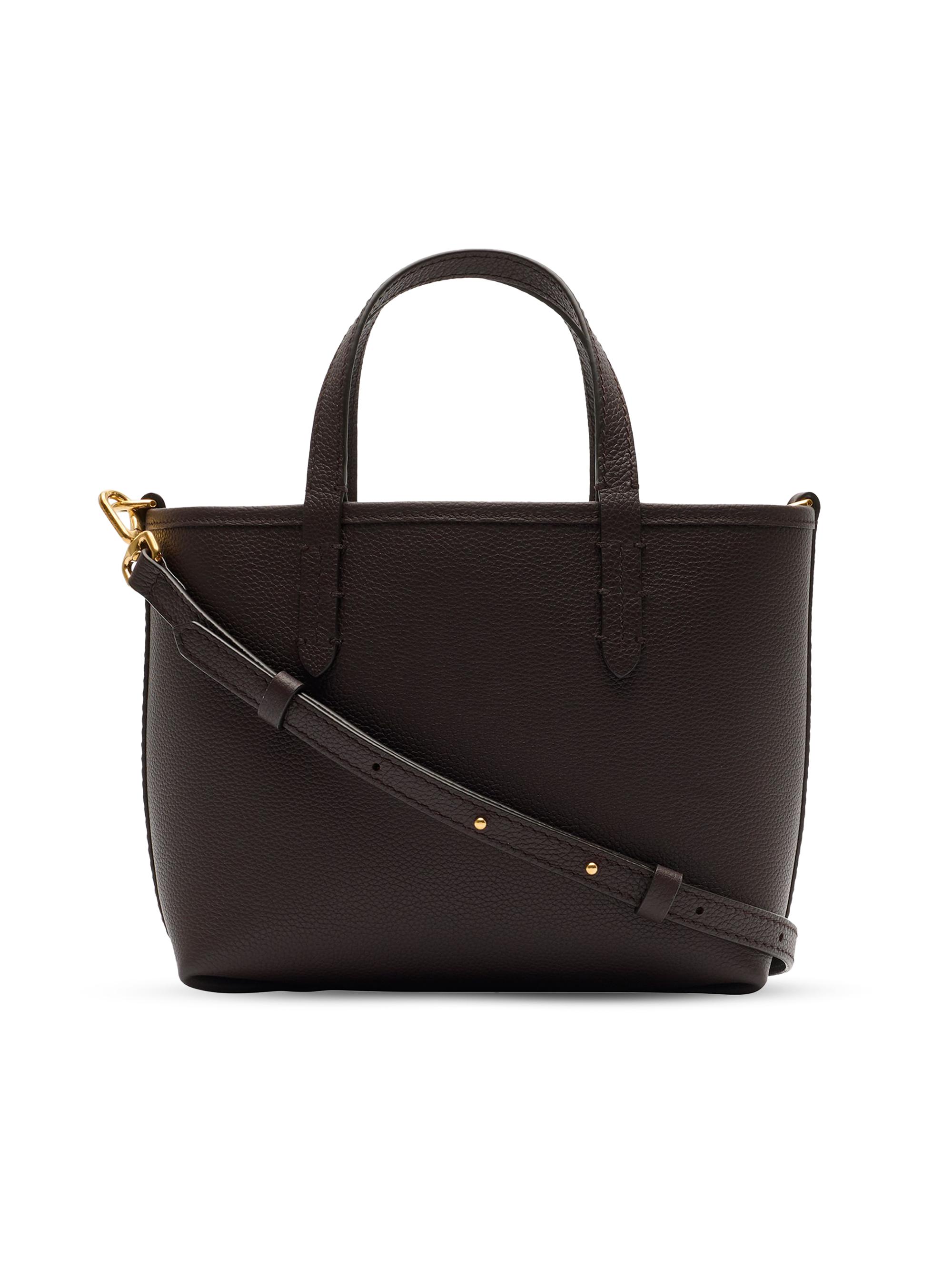 Burberry Bloomsbury Mini Reversible Leather Tote Bag | Saks Fifth