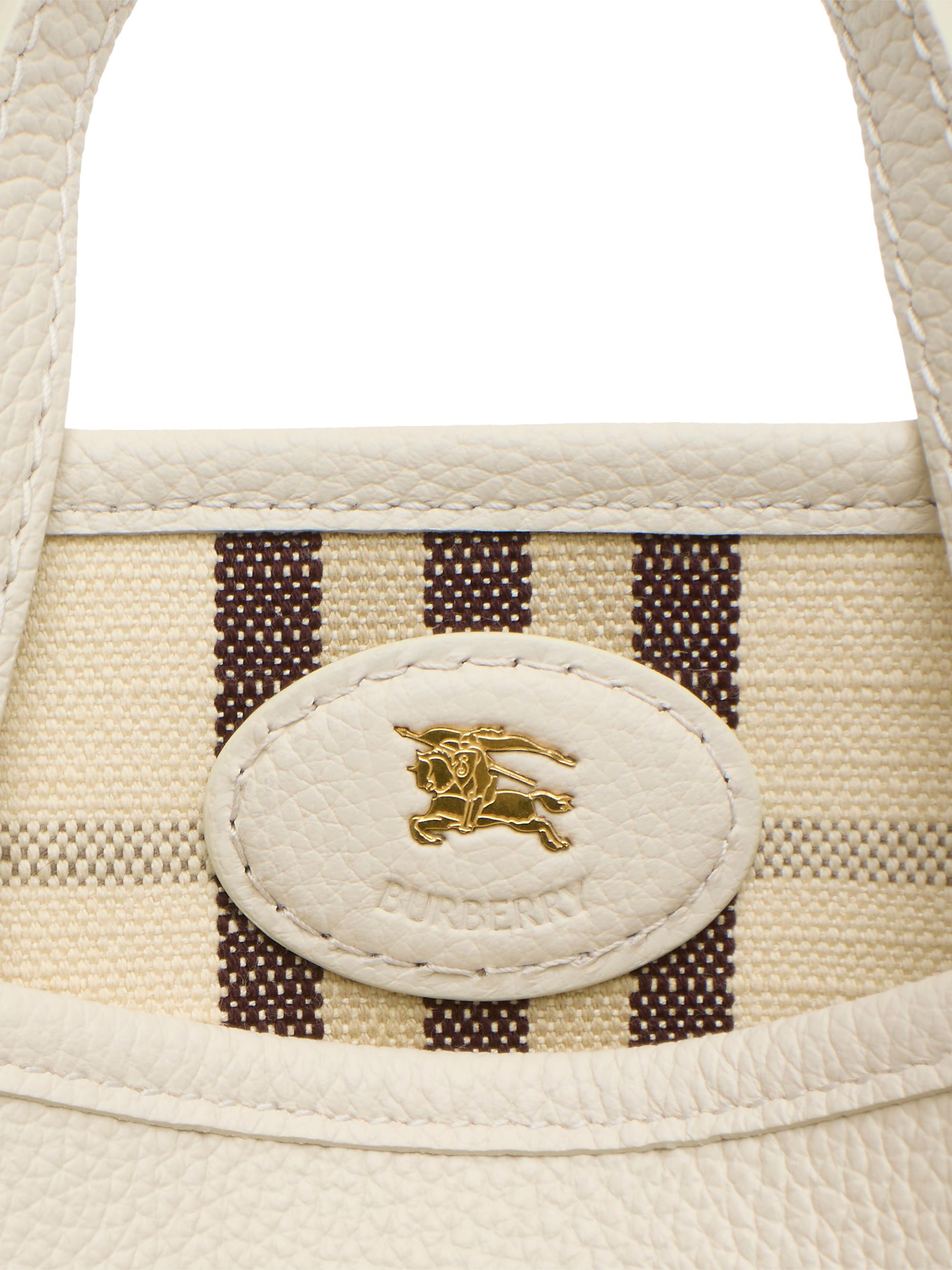 Burberry Bloomsbury Mini Reversible Leather Tote Bag | Saks Fifth