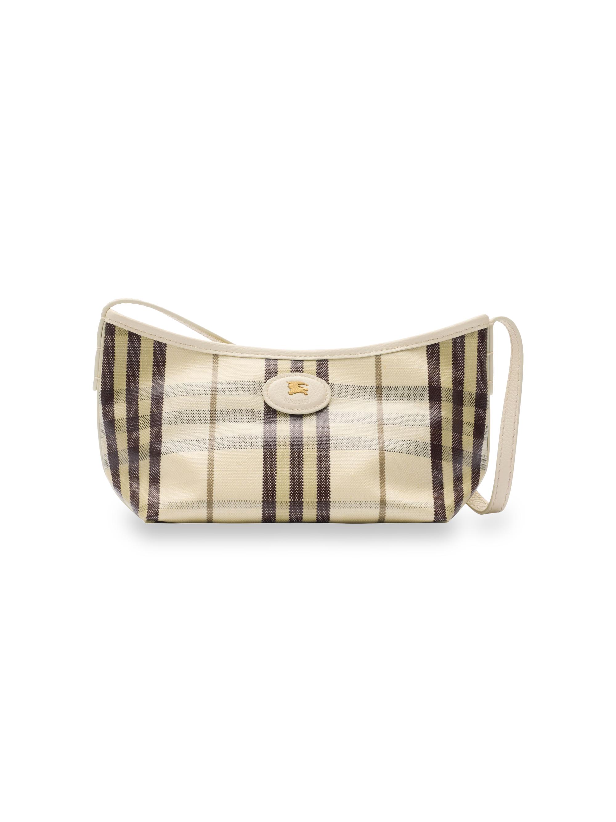 Burberry Women's Highlands Check Shoulder Bag - Light Beige