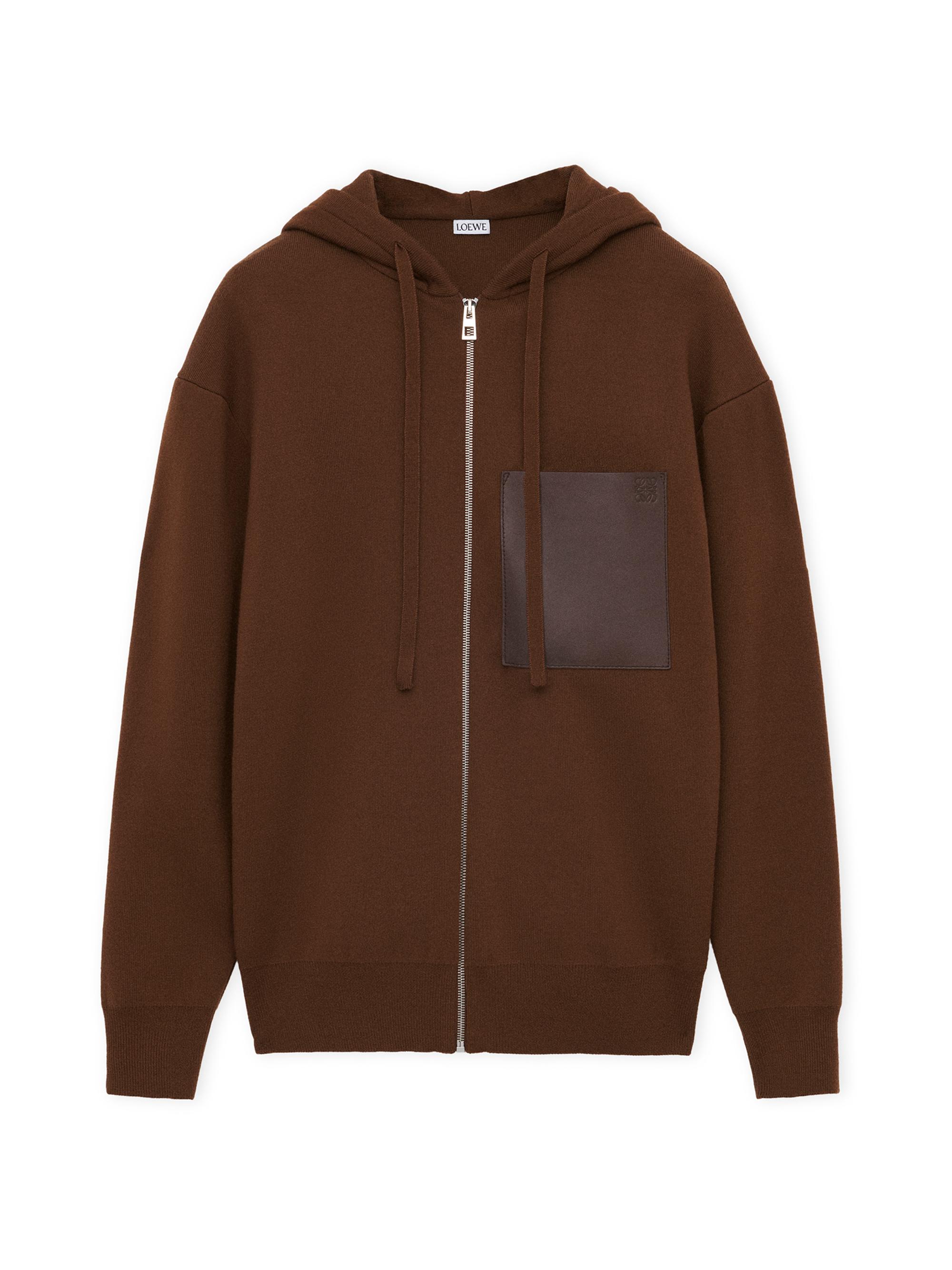 ブルネロクチネリ　イングリッシュリブ　カシミヤクルーネック　IT44 Brunello Cucinelli Cotton English Rib Knit Hooded Sweatshirt with